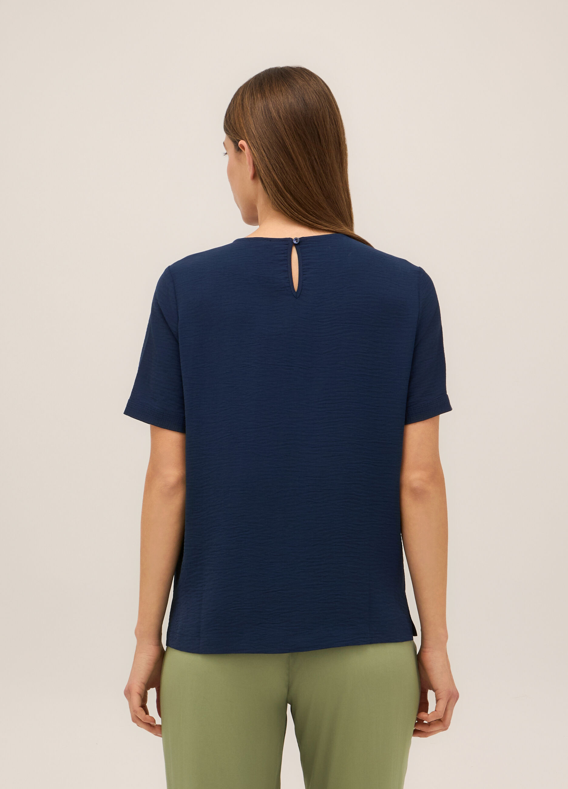 Blusa a maniche corte donna_1