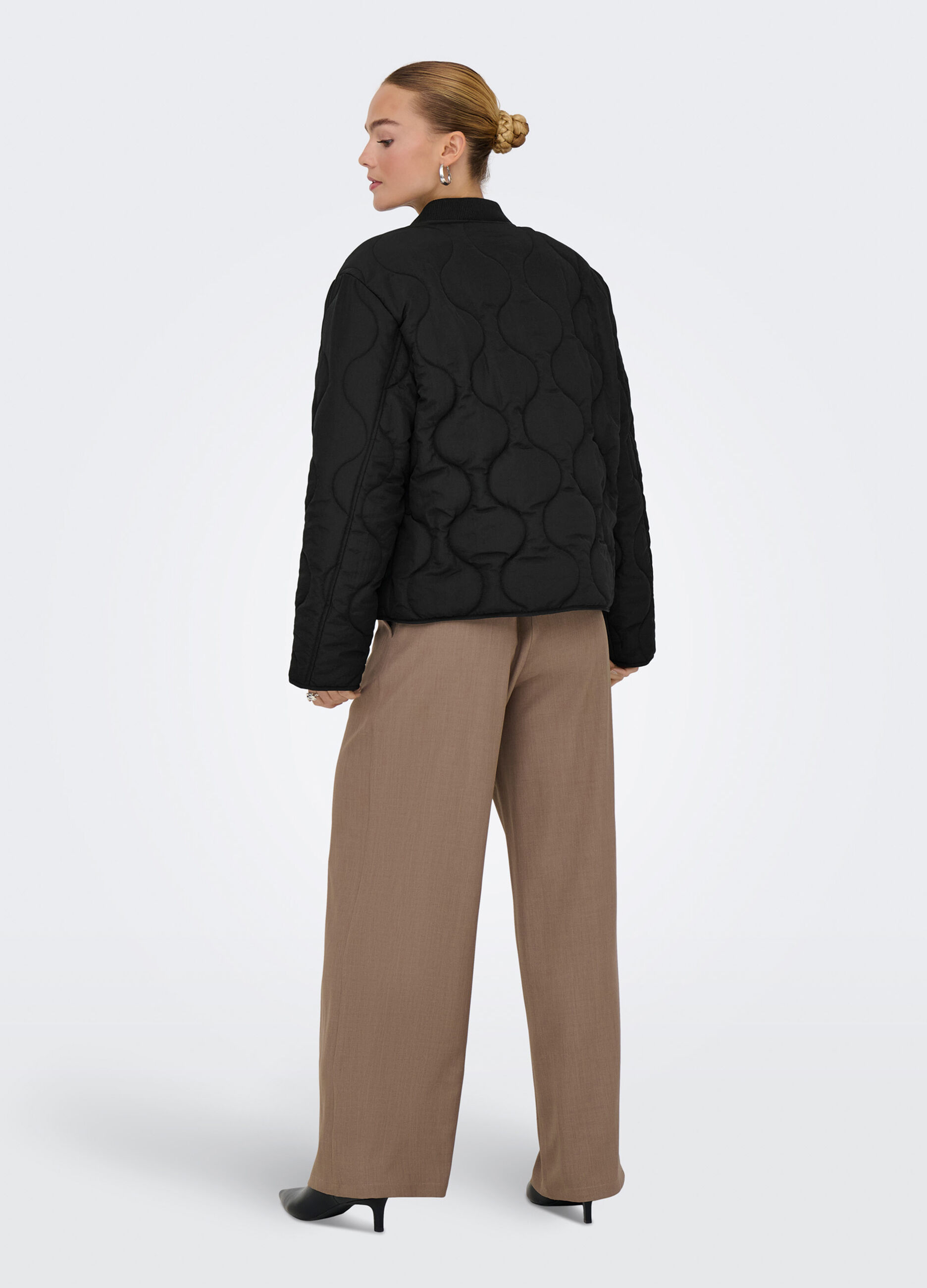 Giubbino imbottito trapuntato donna_1