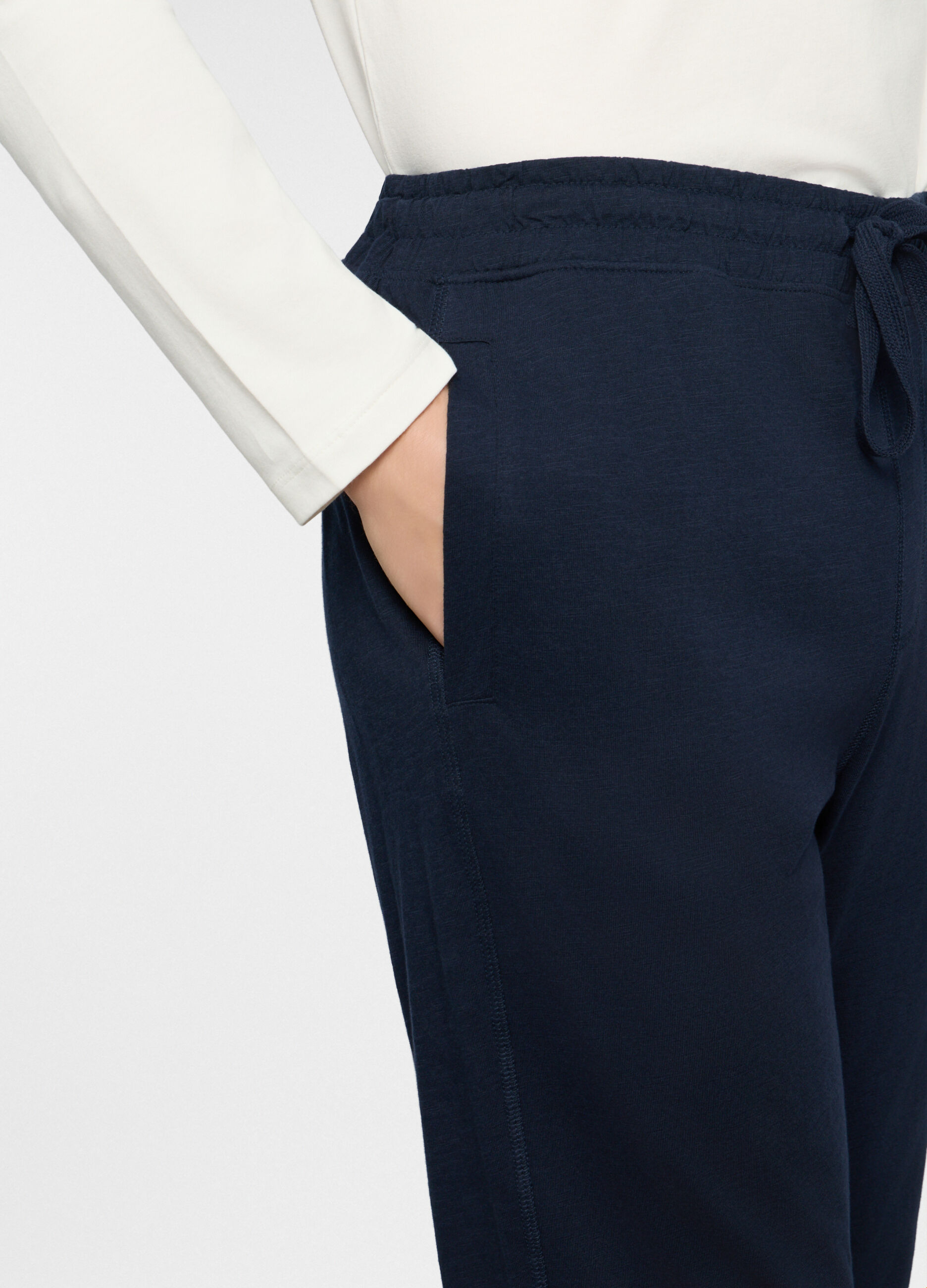 Jogger in jersey di cotone uomo_2