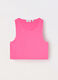 Top in cotone stretch ragazza _0