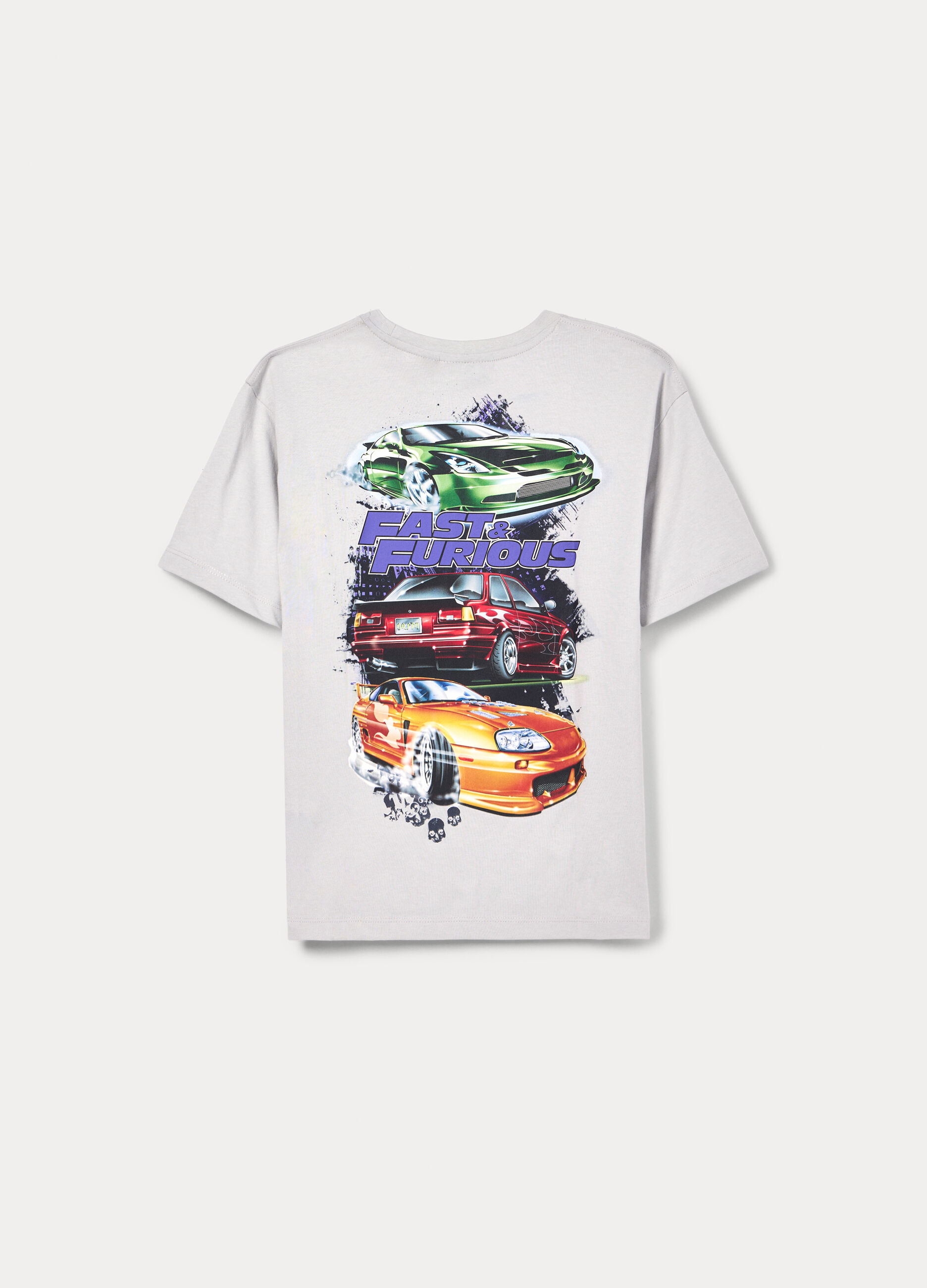 T-shirt Fast & Furious girocollo ragazzo_1