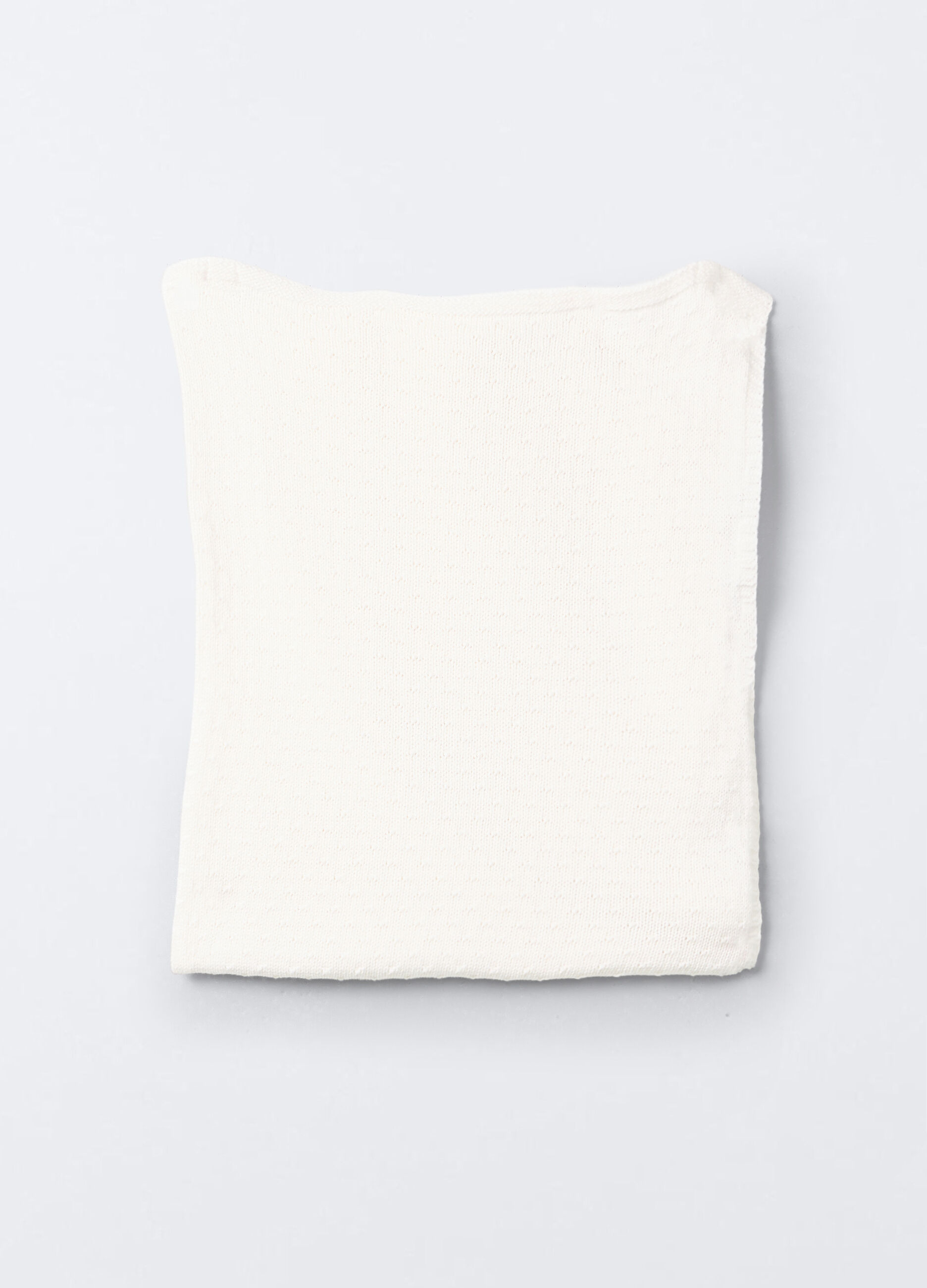Coperta tricot in puro cotone_0