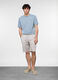 Bermuda chino in popeline misto cotone uomo_0