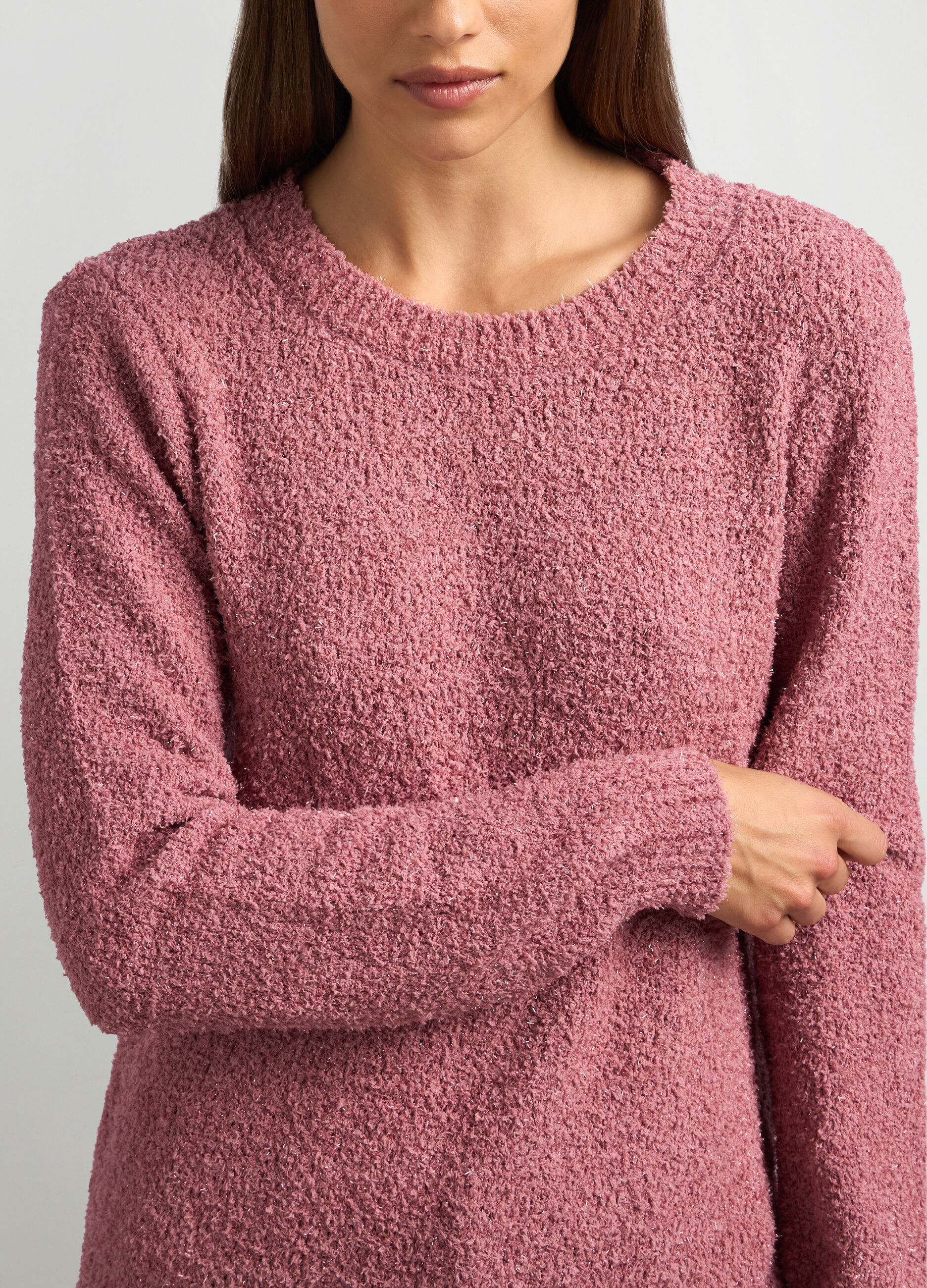 Pullover bouclé donna_2