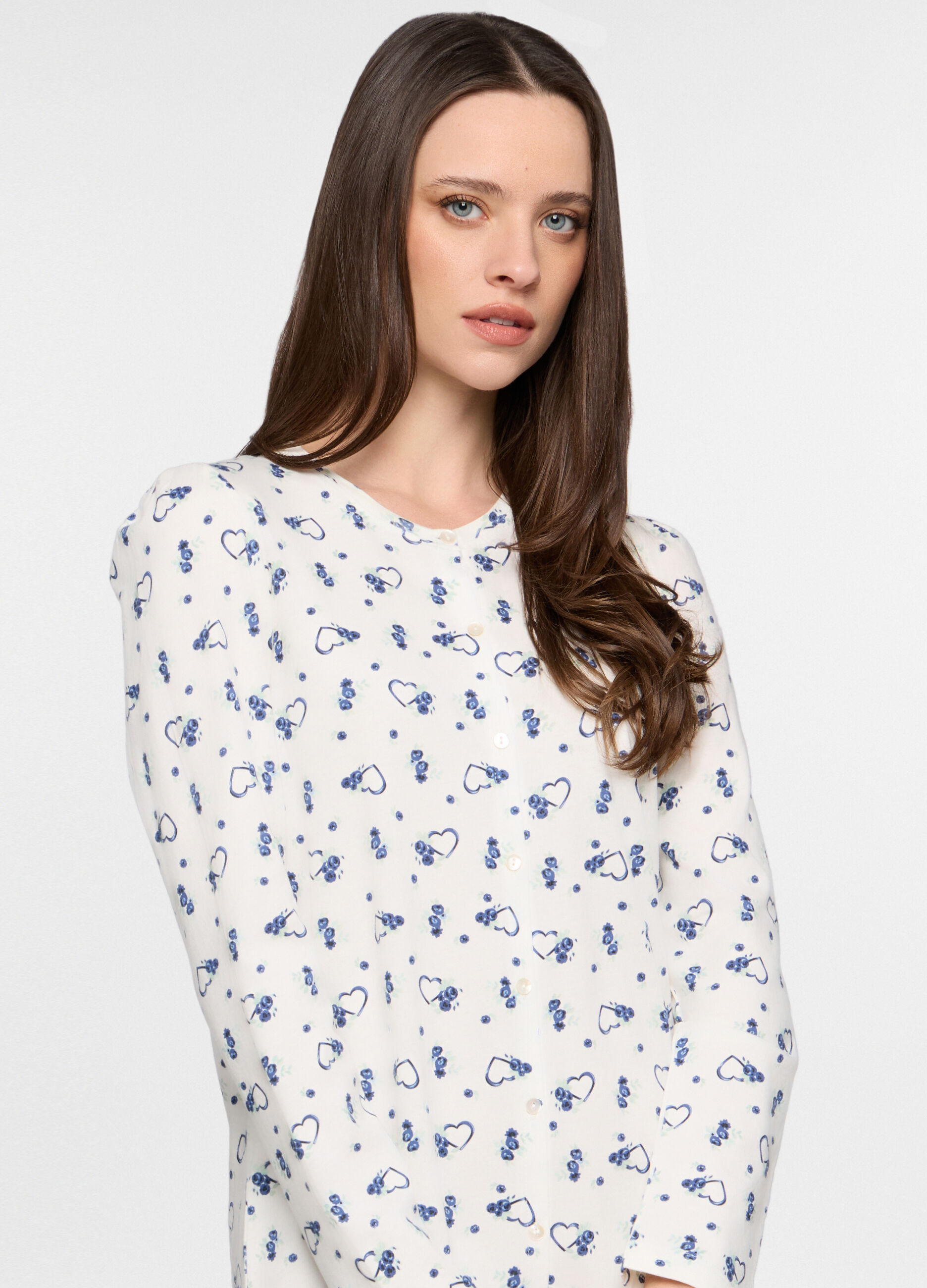 Camicia da notte in jersey donna_2