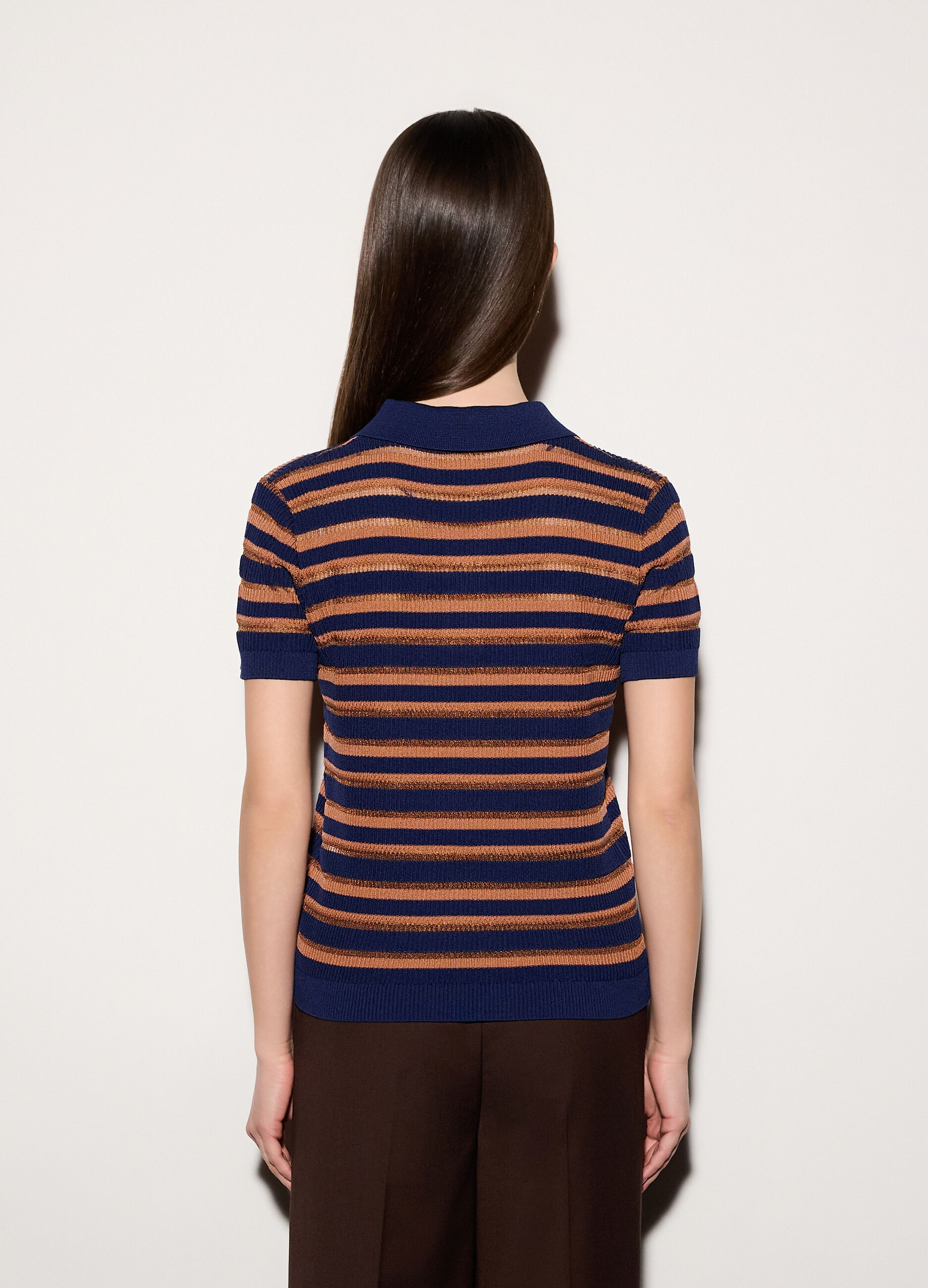 Polo a righe donna_2