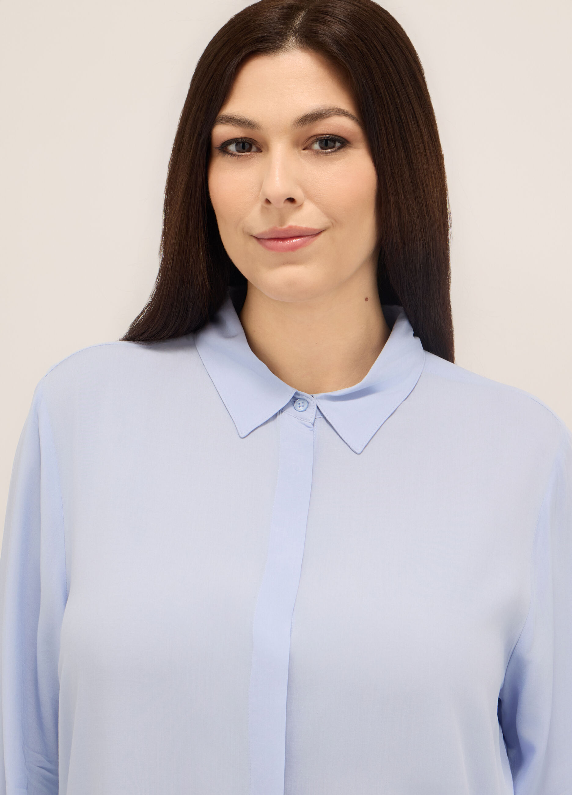 Camicia in pura viscosa donna curvy_2