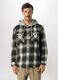 Camicia in flanella con cappuccio uomo_0
