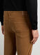 Pantaloni 5 tasche slim fit in velluto di cotone stretch uomo_2