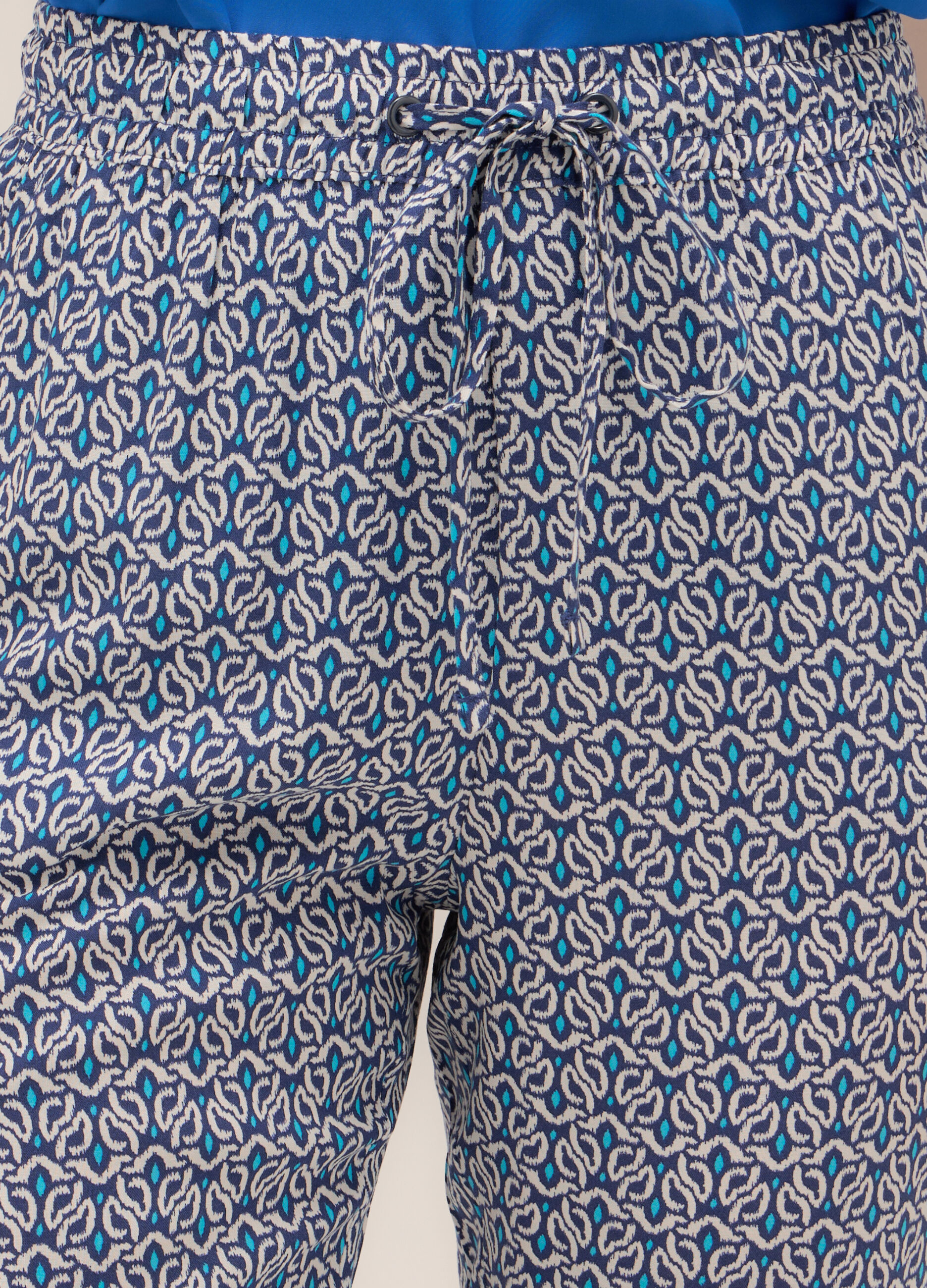 Pantaloni in pura viscosa donna_2