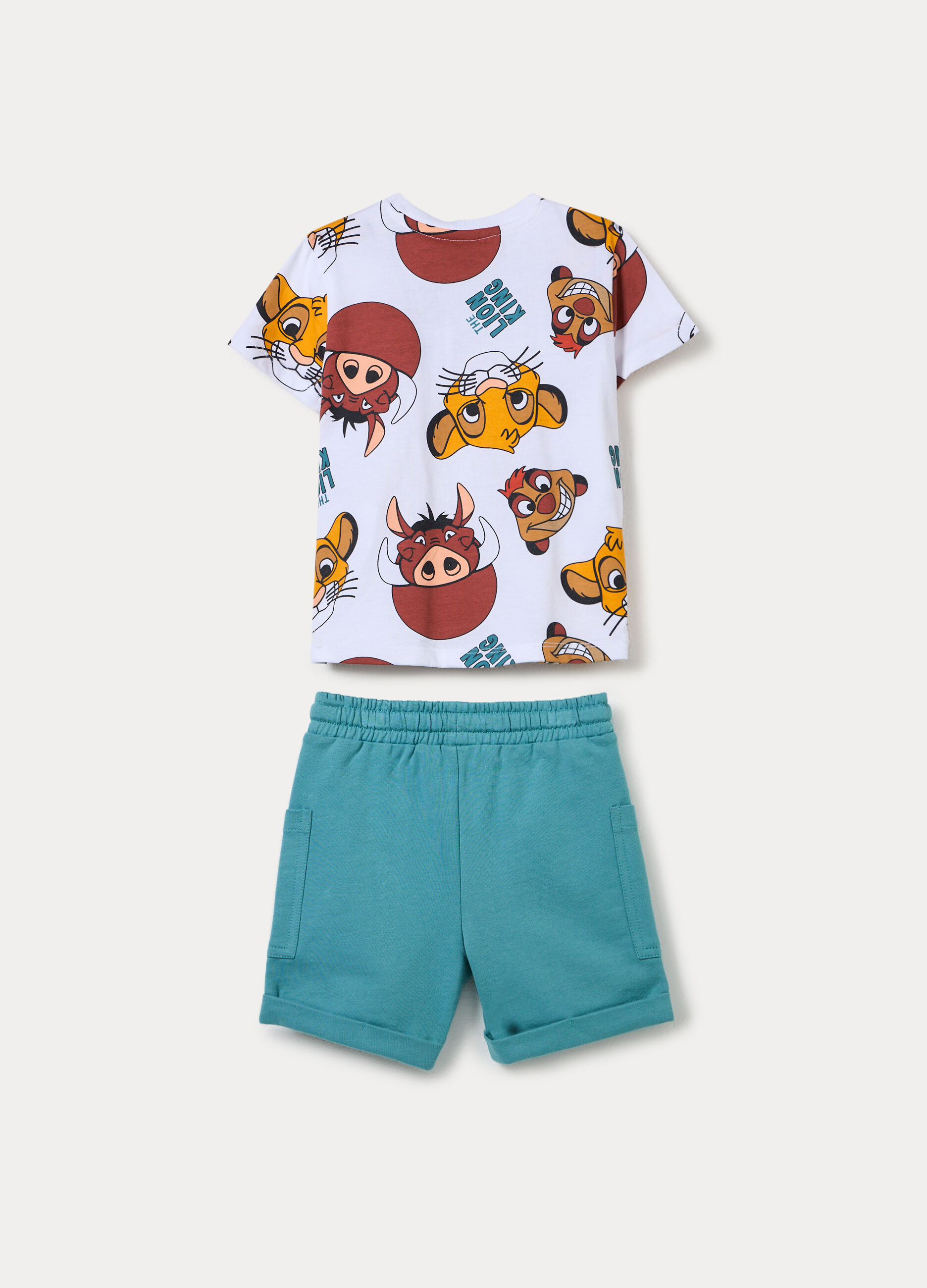 Jogging set Disney in jersey di puro cotone bimbo_1