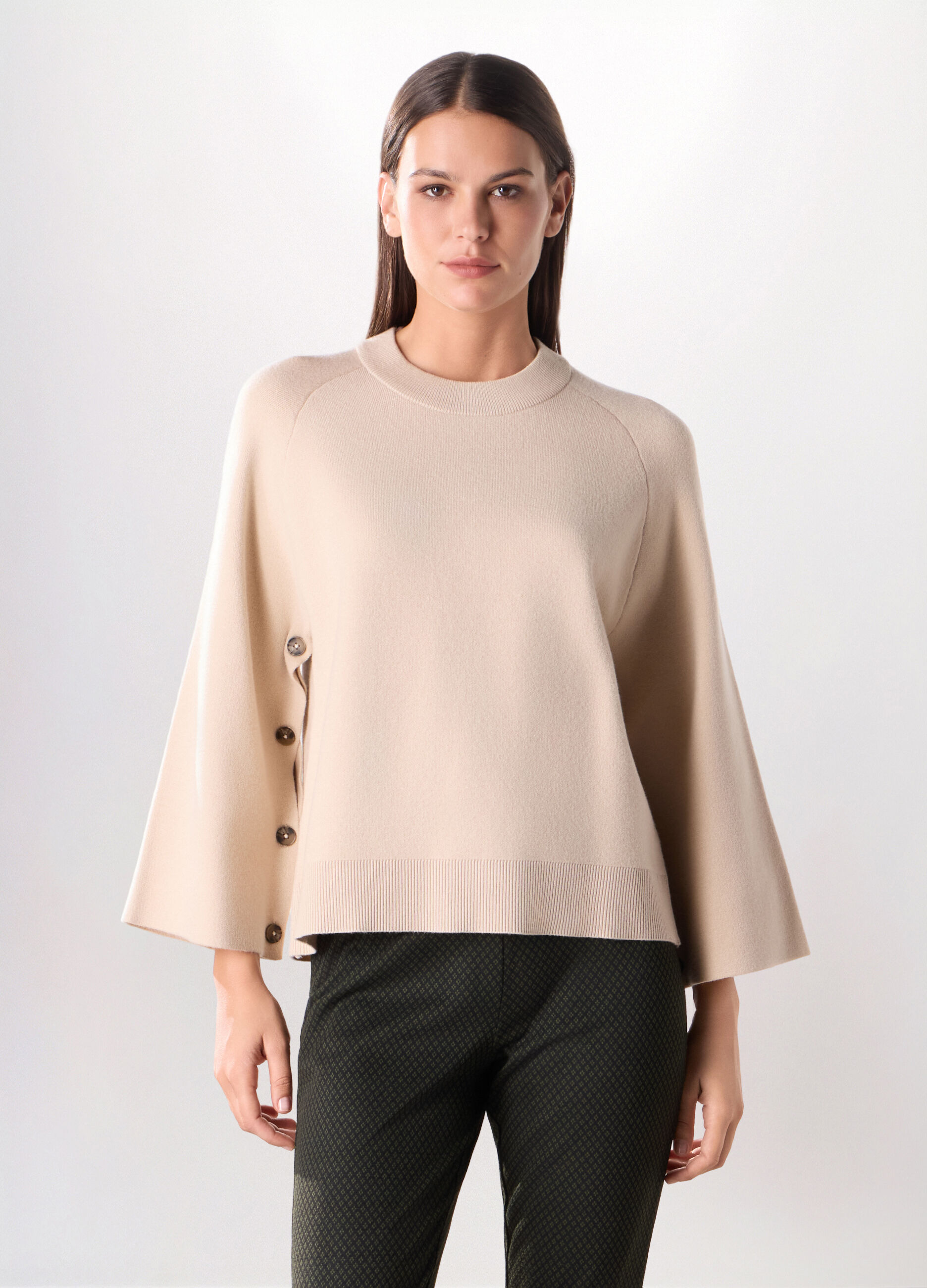 Pullover misto viscosa donna_0