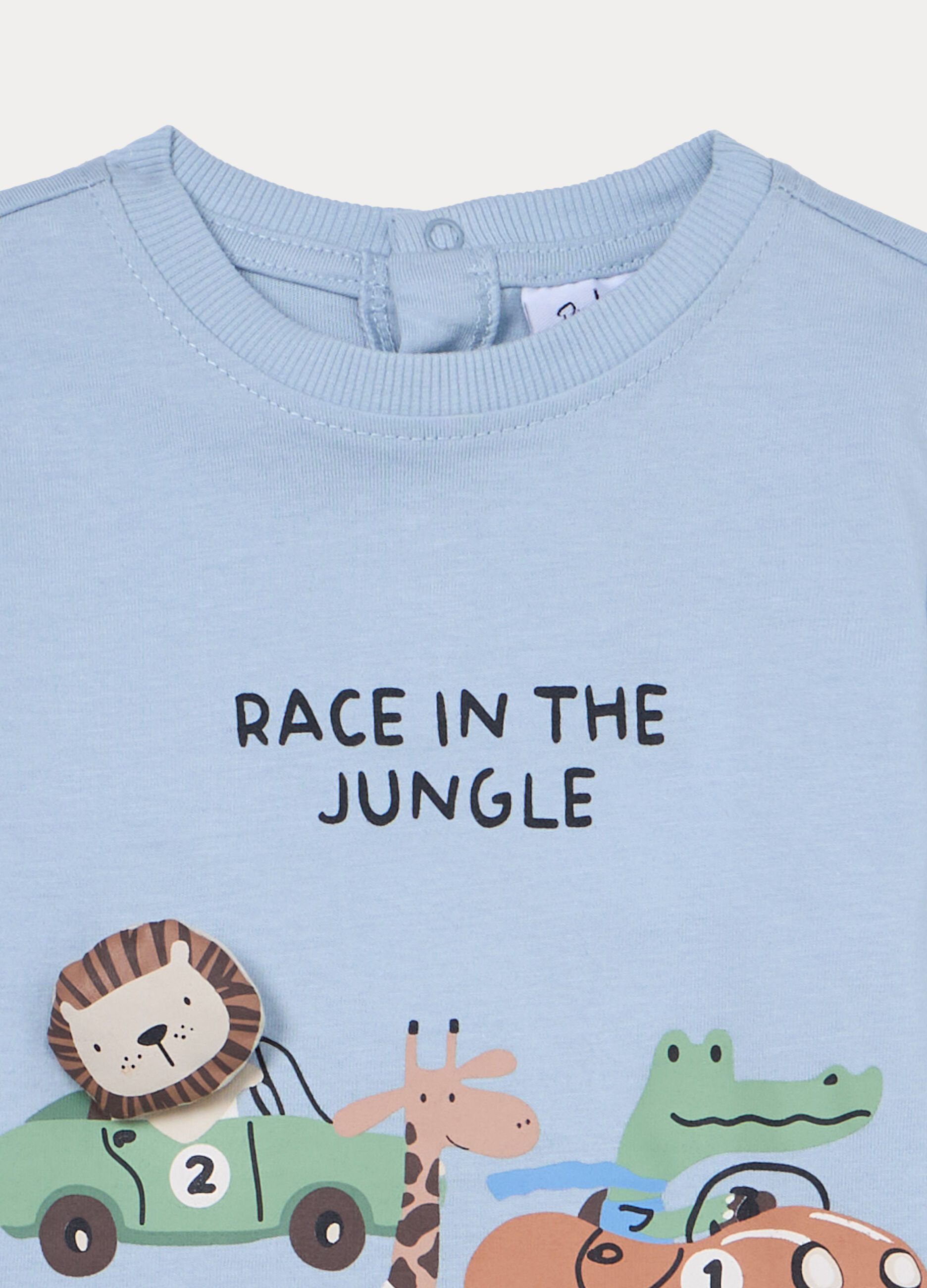 T-shirt in jersey di puro cotone bimbo_2