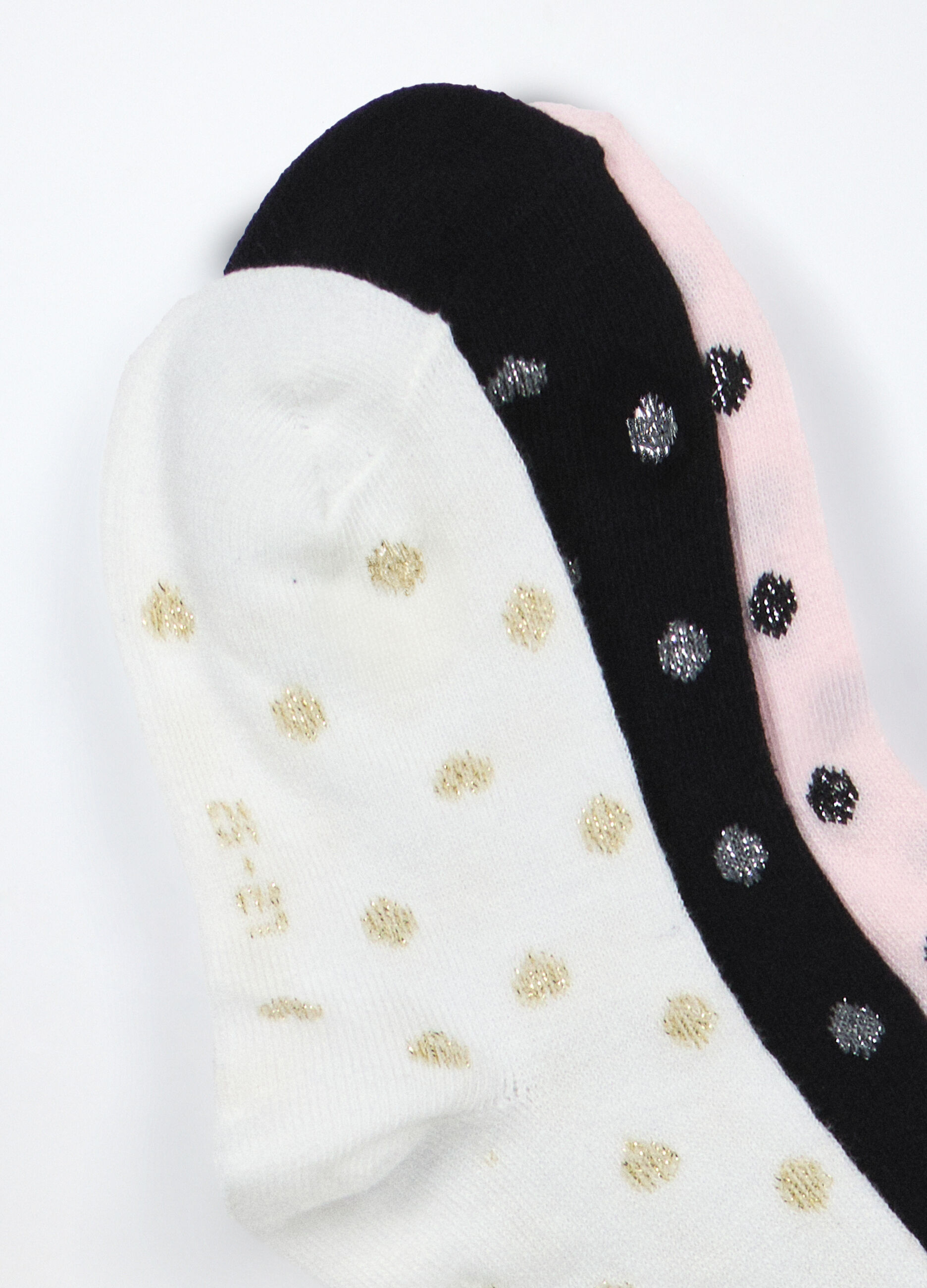 Pack 3 calze corte misto cotone bambina_2