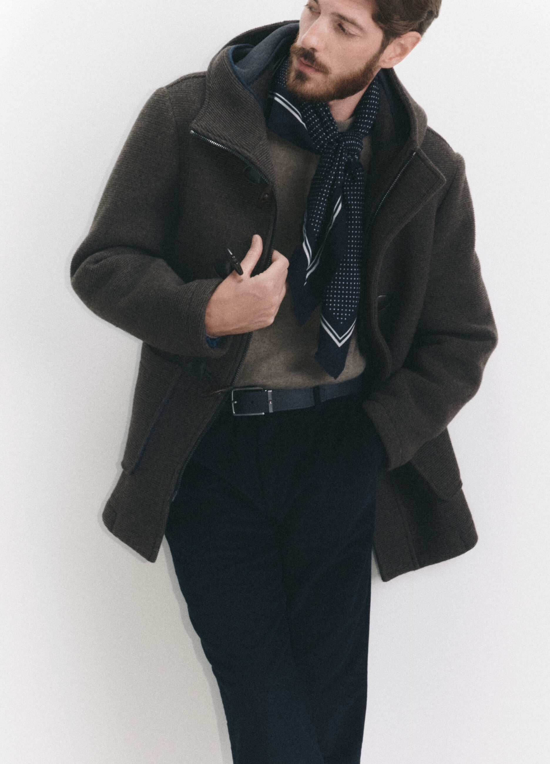 Cappotto Montgomery in panno uomo_5