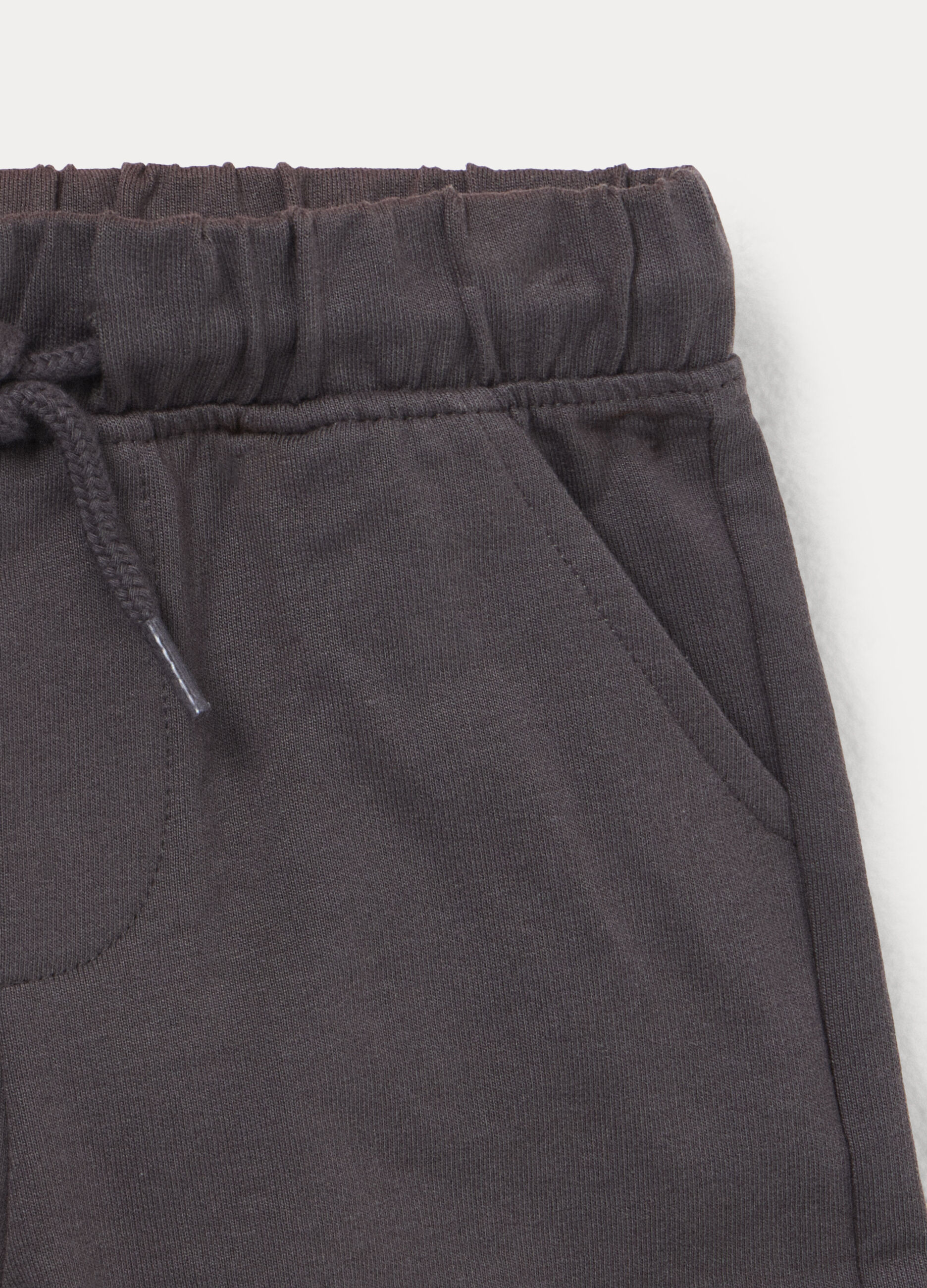 Jogging set in jersey di puro cotone _3