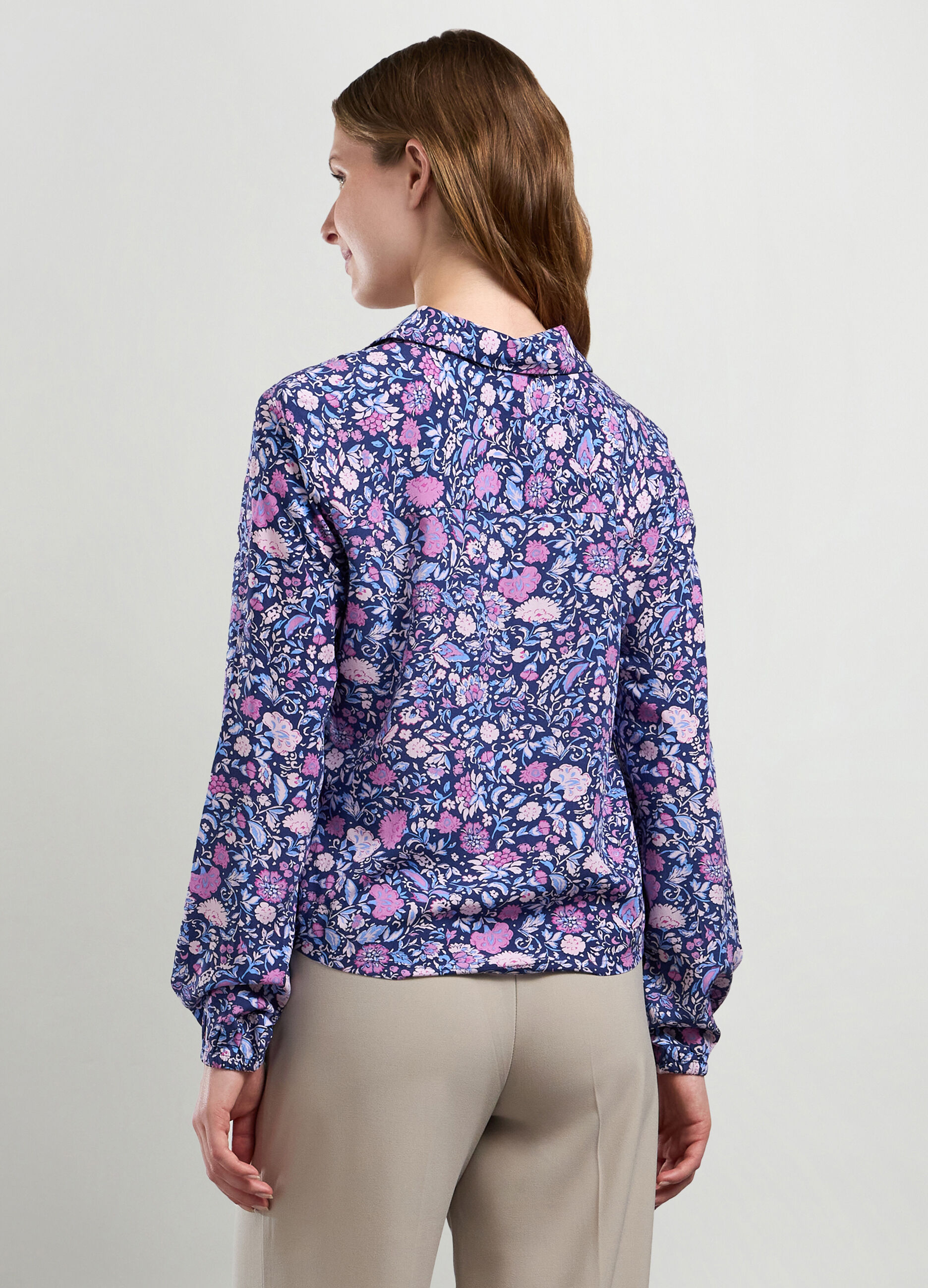 Camicia in pura viscosa donna_1