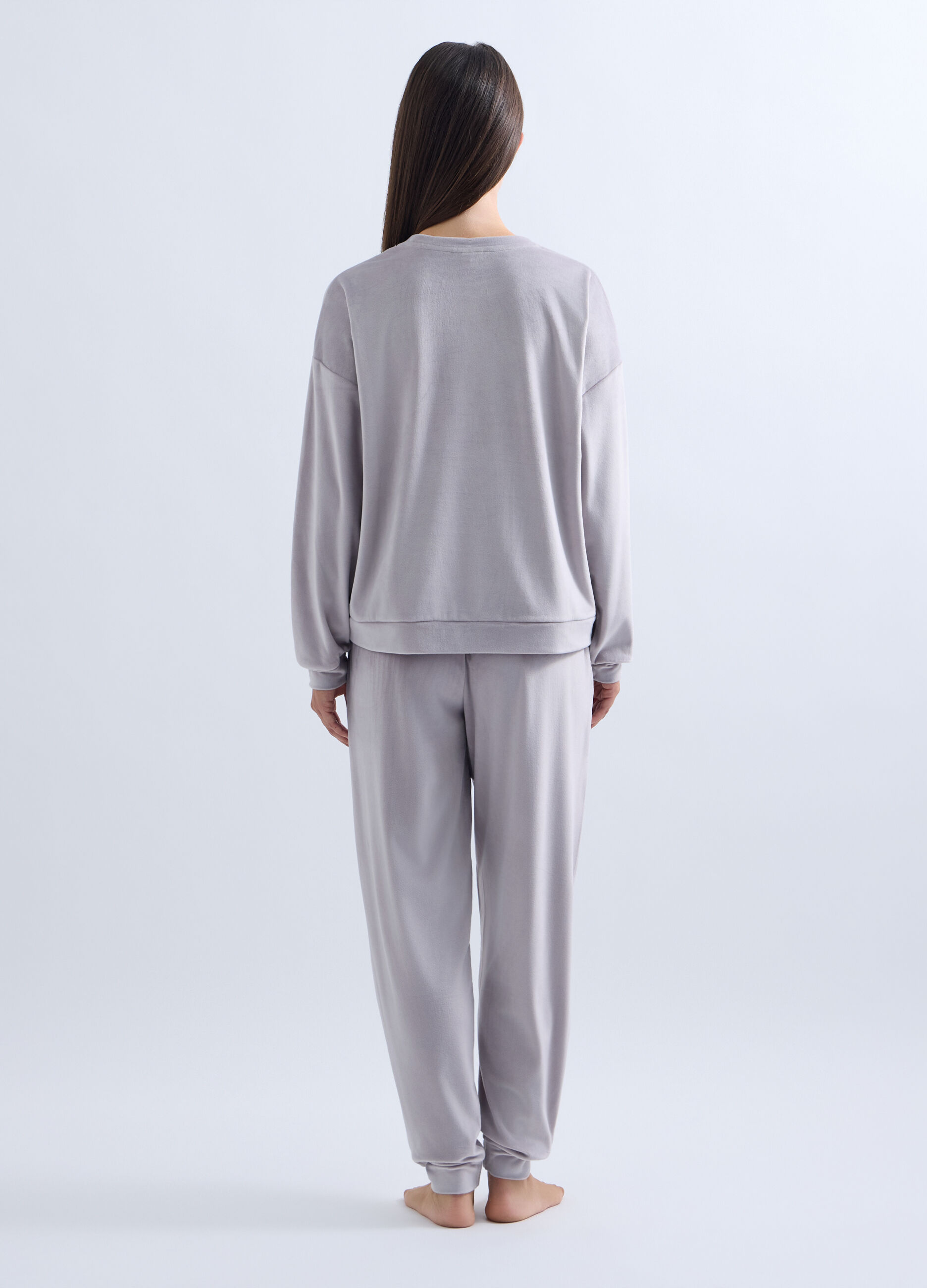 Set pigiama velour stretch donna_1