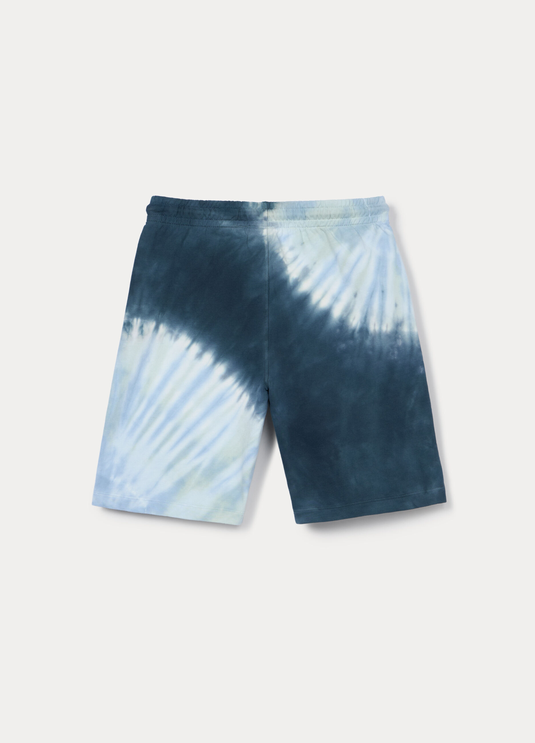 Shorts in french terry di puro cotone ragazzo_1