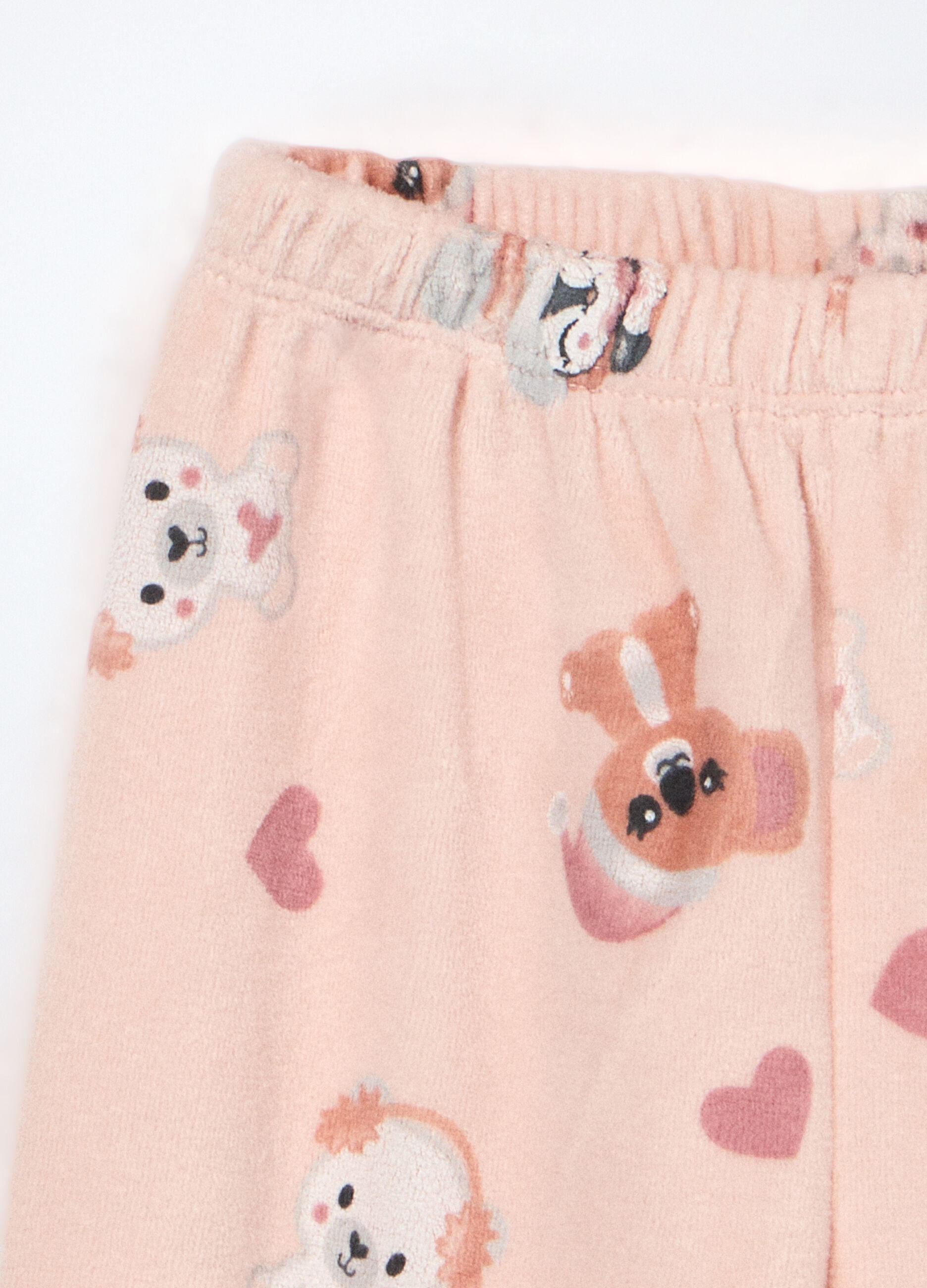 Set pigiama misto cotone velour neonata_3