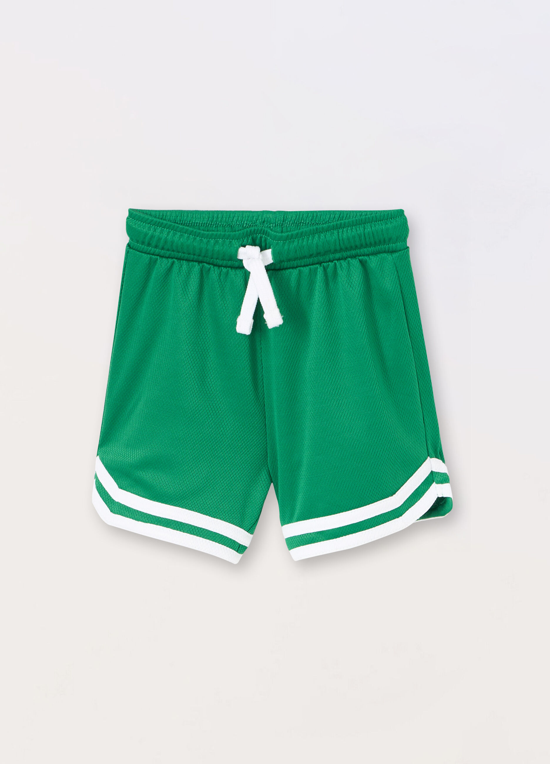 Shorts in tessuto mesh neonato