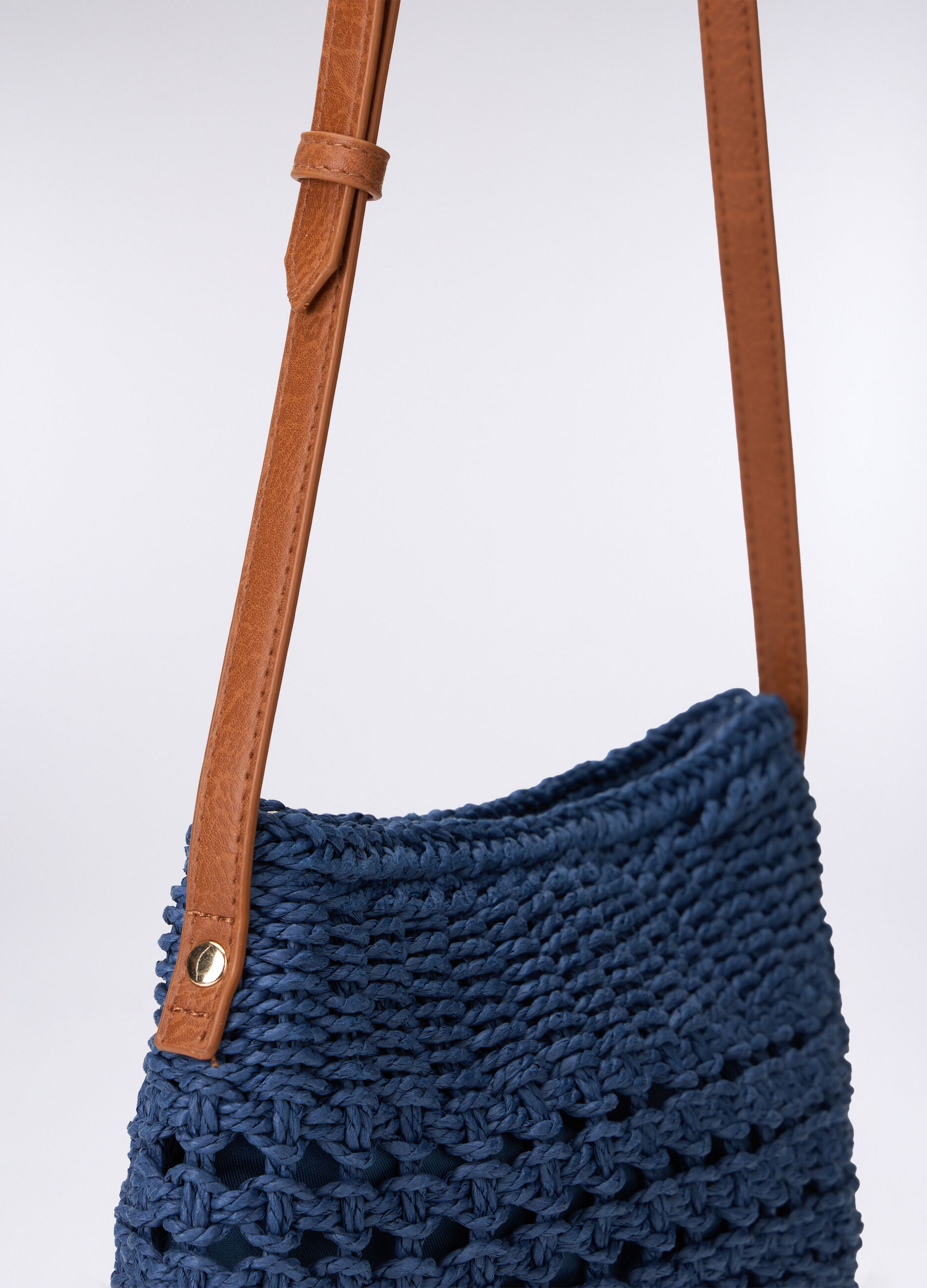 Borsa crochet a tracolla donna_2