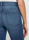 Pantaloni in denim stretch flare fit donna_2
