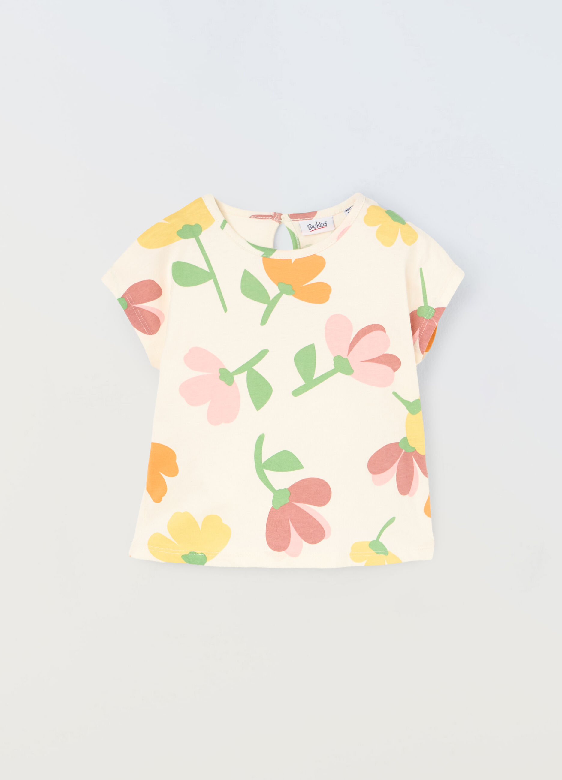 T-shirt in puro cotone neonata