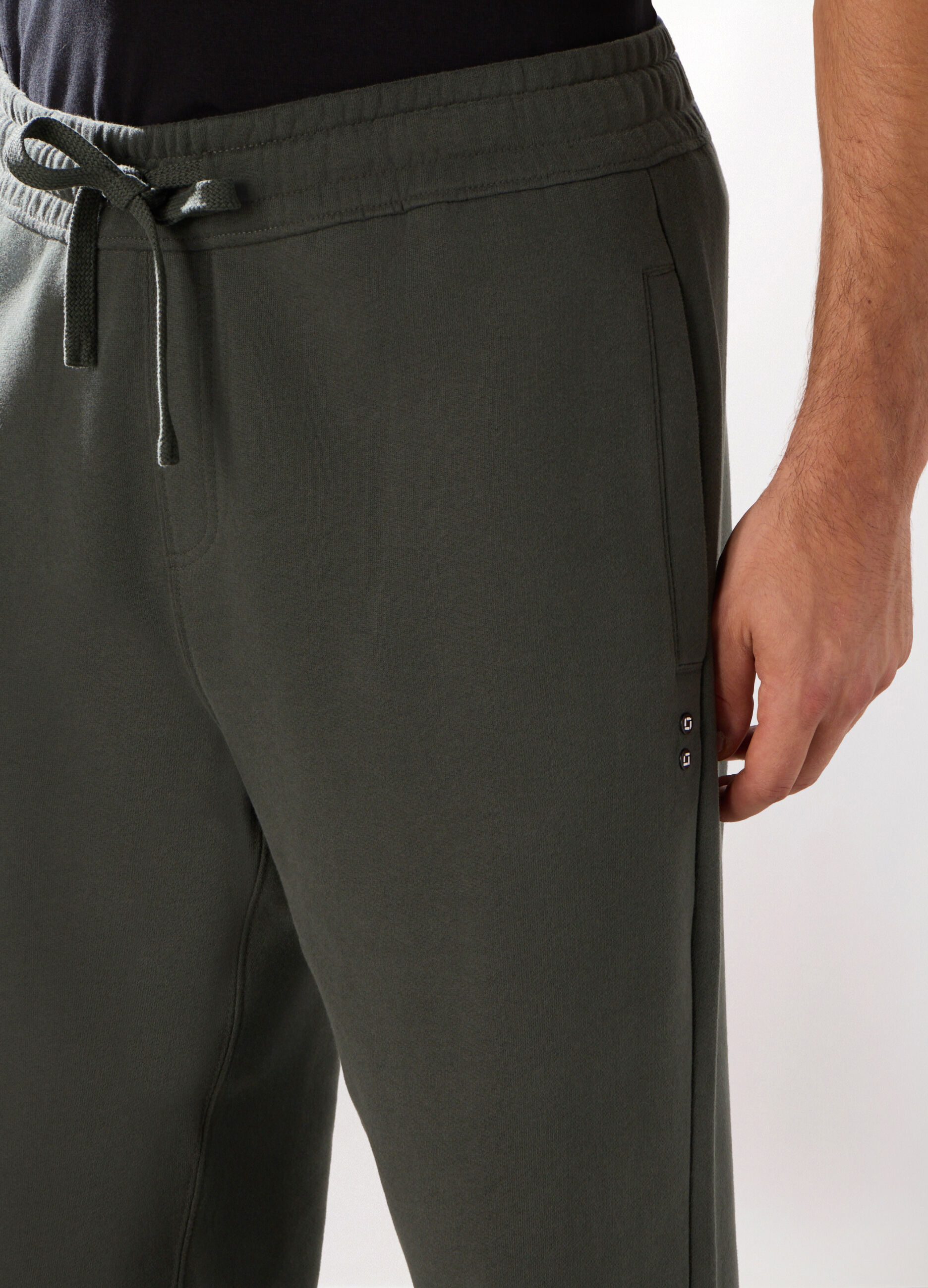 Jogger in puro cotone uomo_2