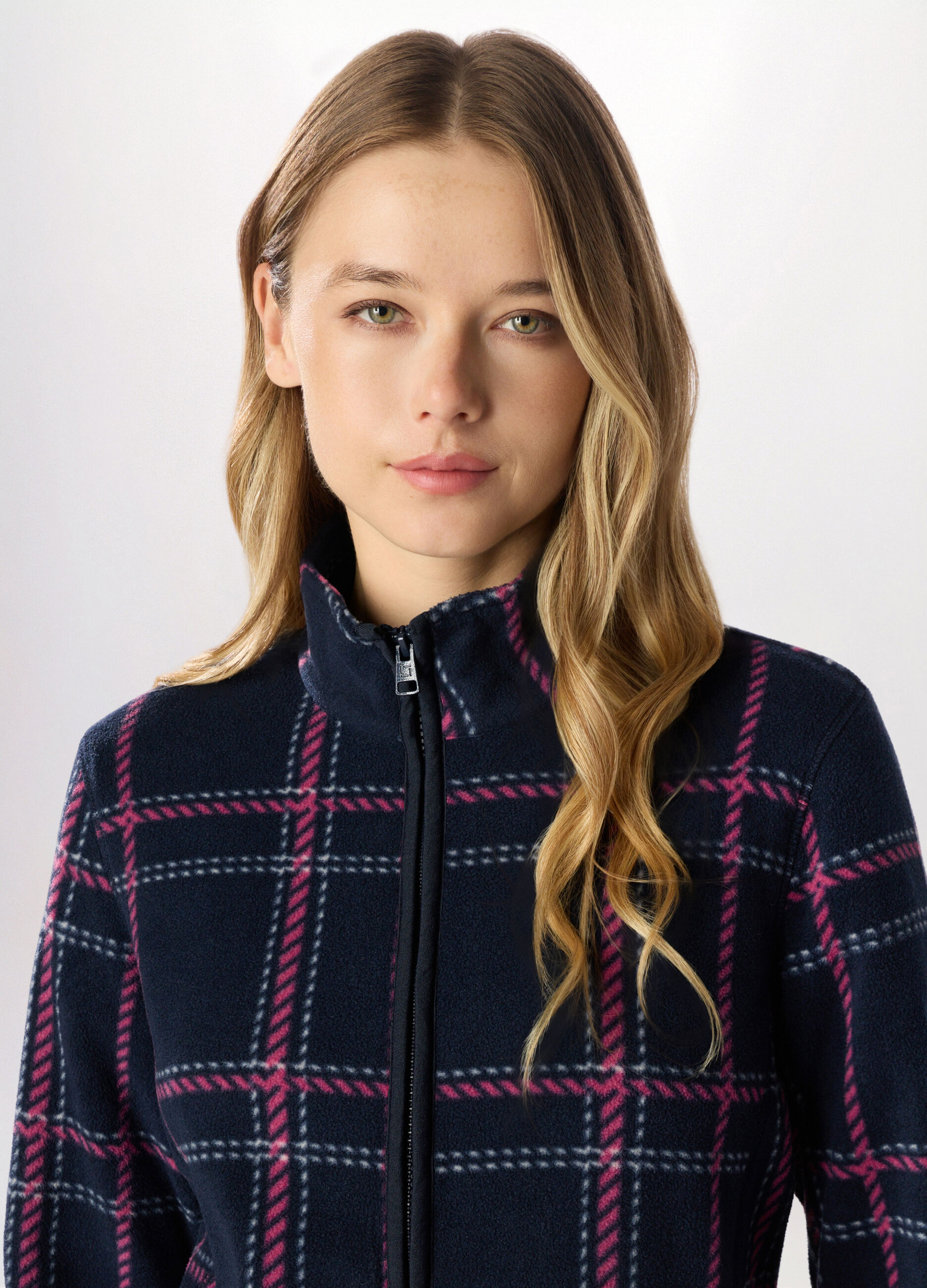 Felpa full zip in pile donna Holistic fitness_2