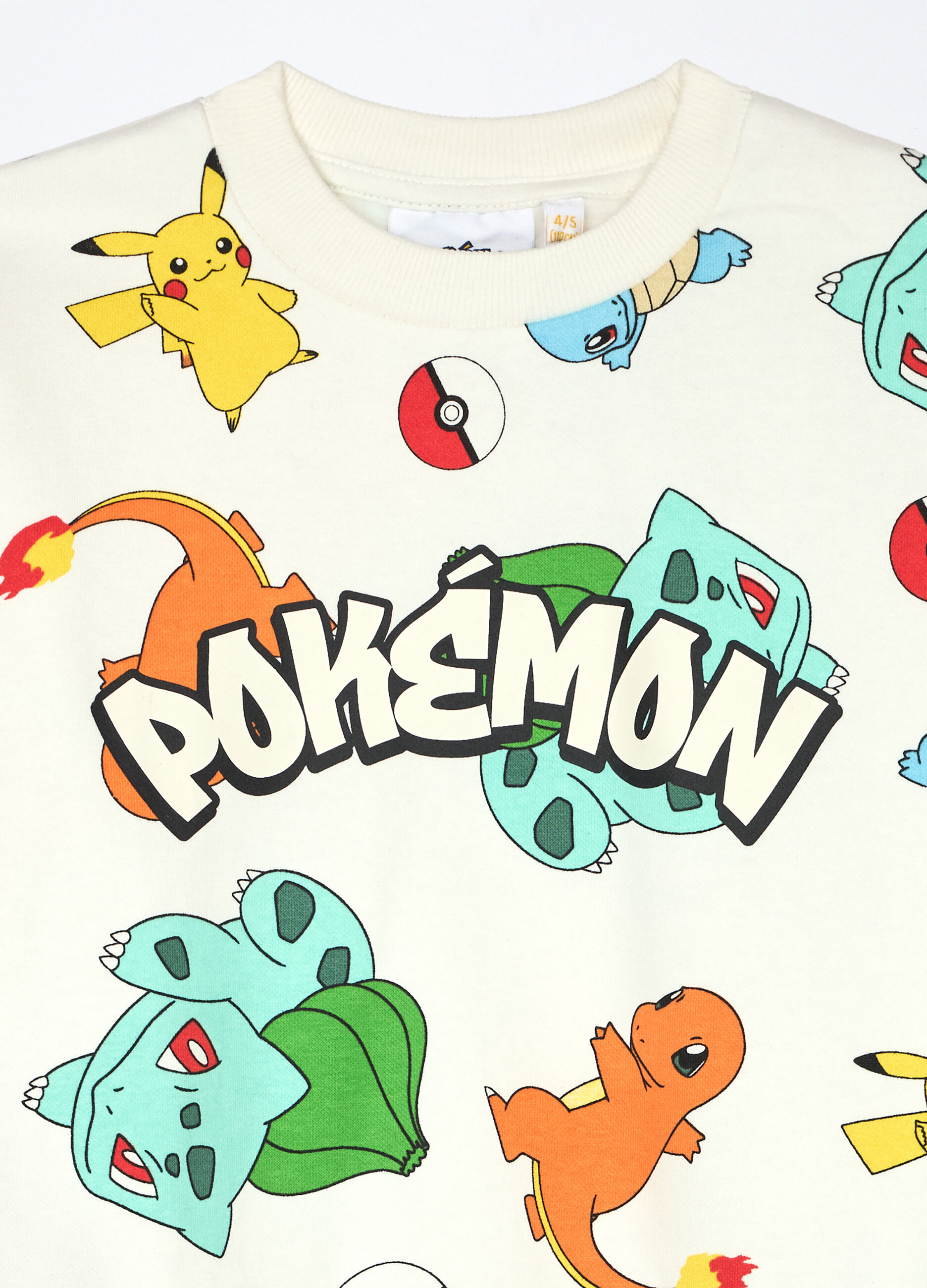 Jogging set Pokémon in misto cotone fleece bambino_2