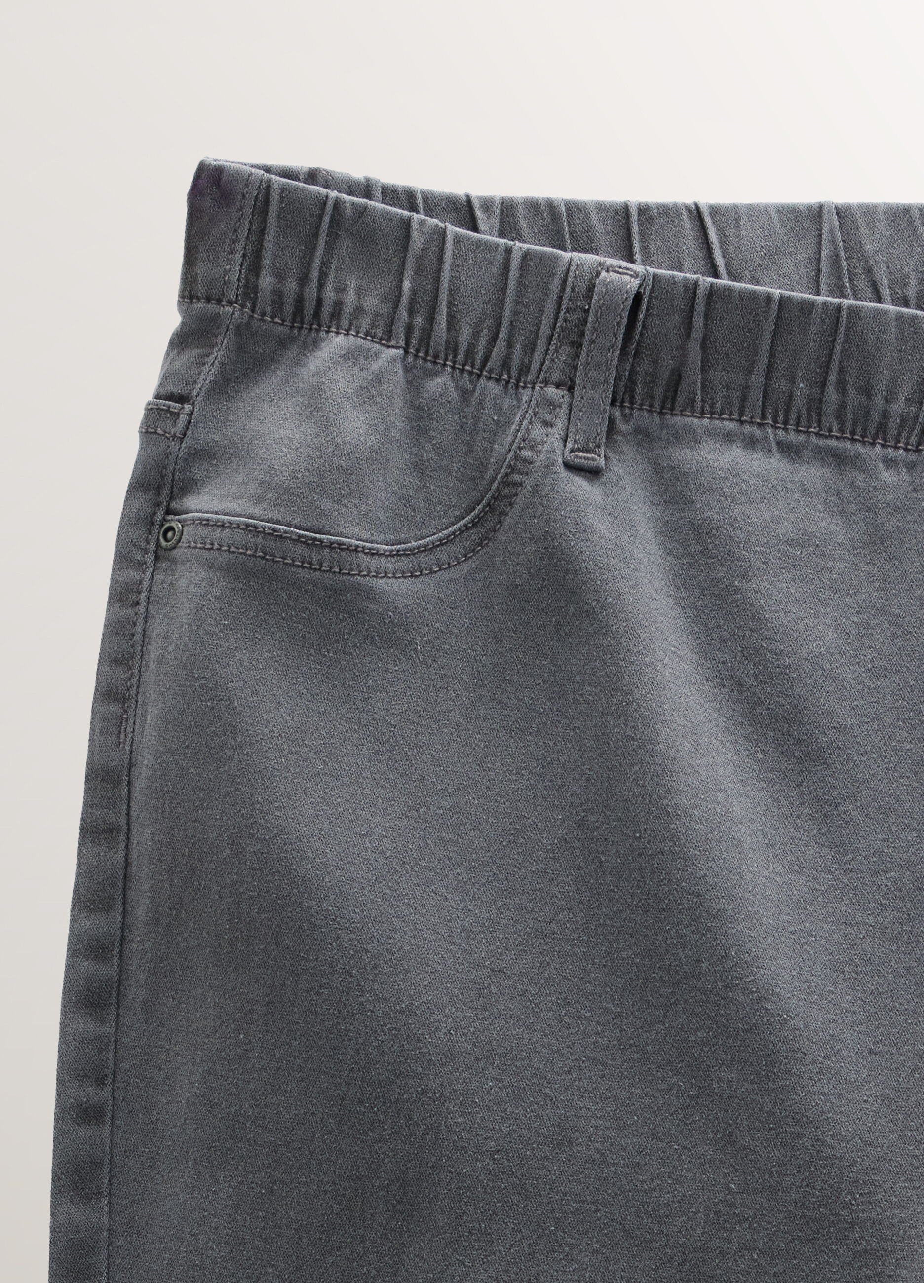Jeggings Slim Fit in denim di cotone stretch donna curvy_2