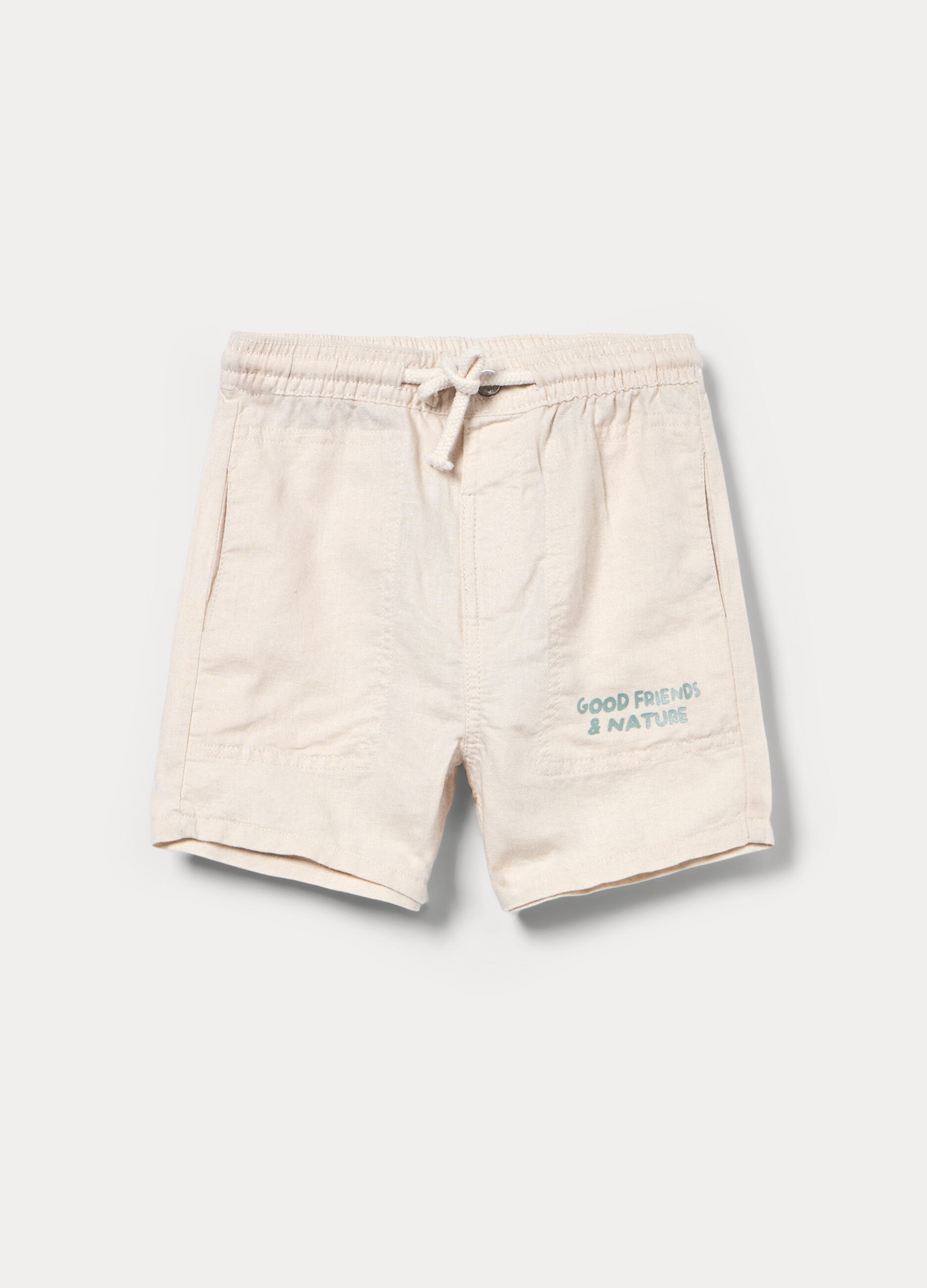 Shorts misto lino bimbo_0