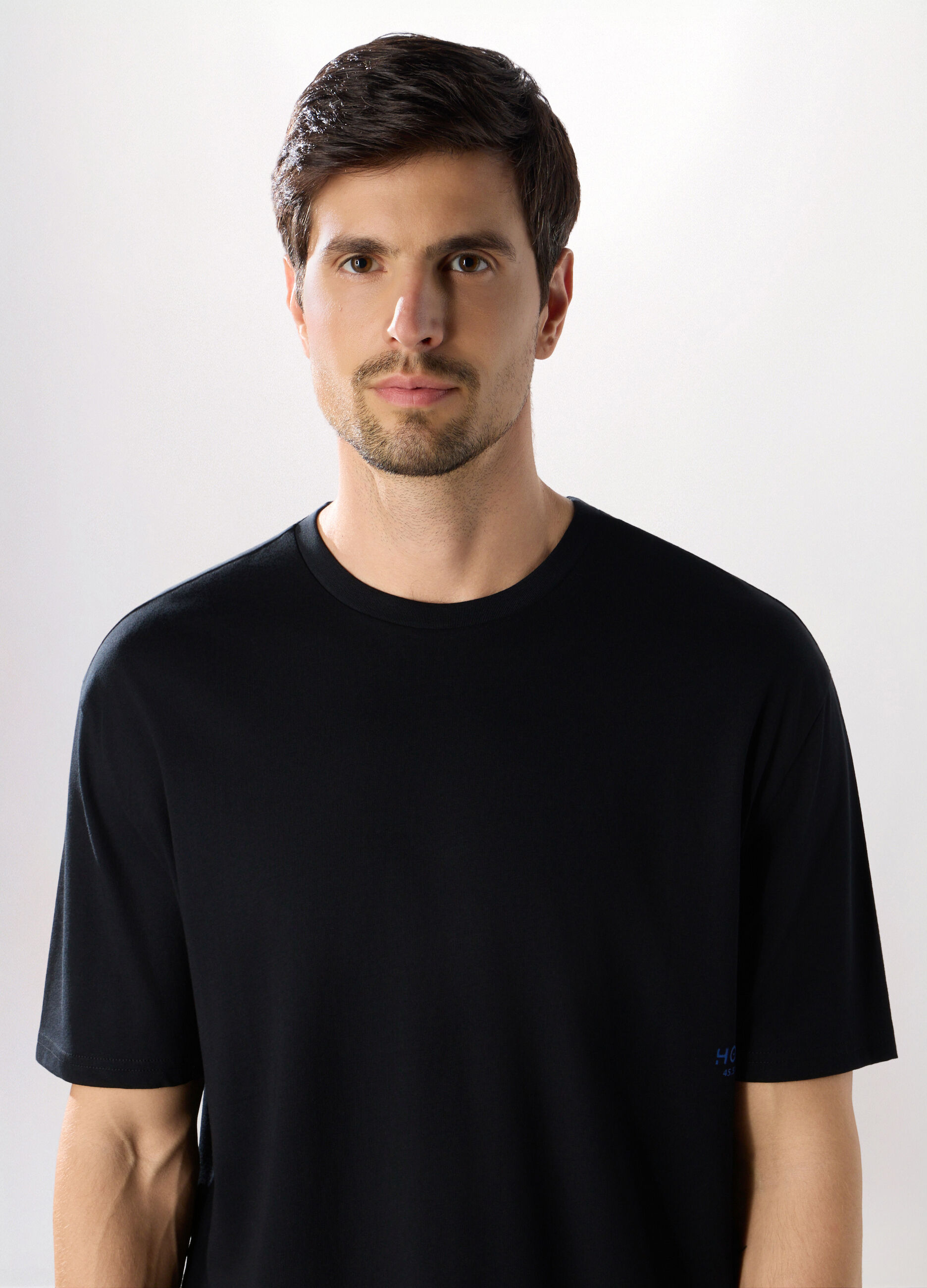 T-shirt sportiva in puro cotone uomo_2