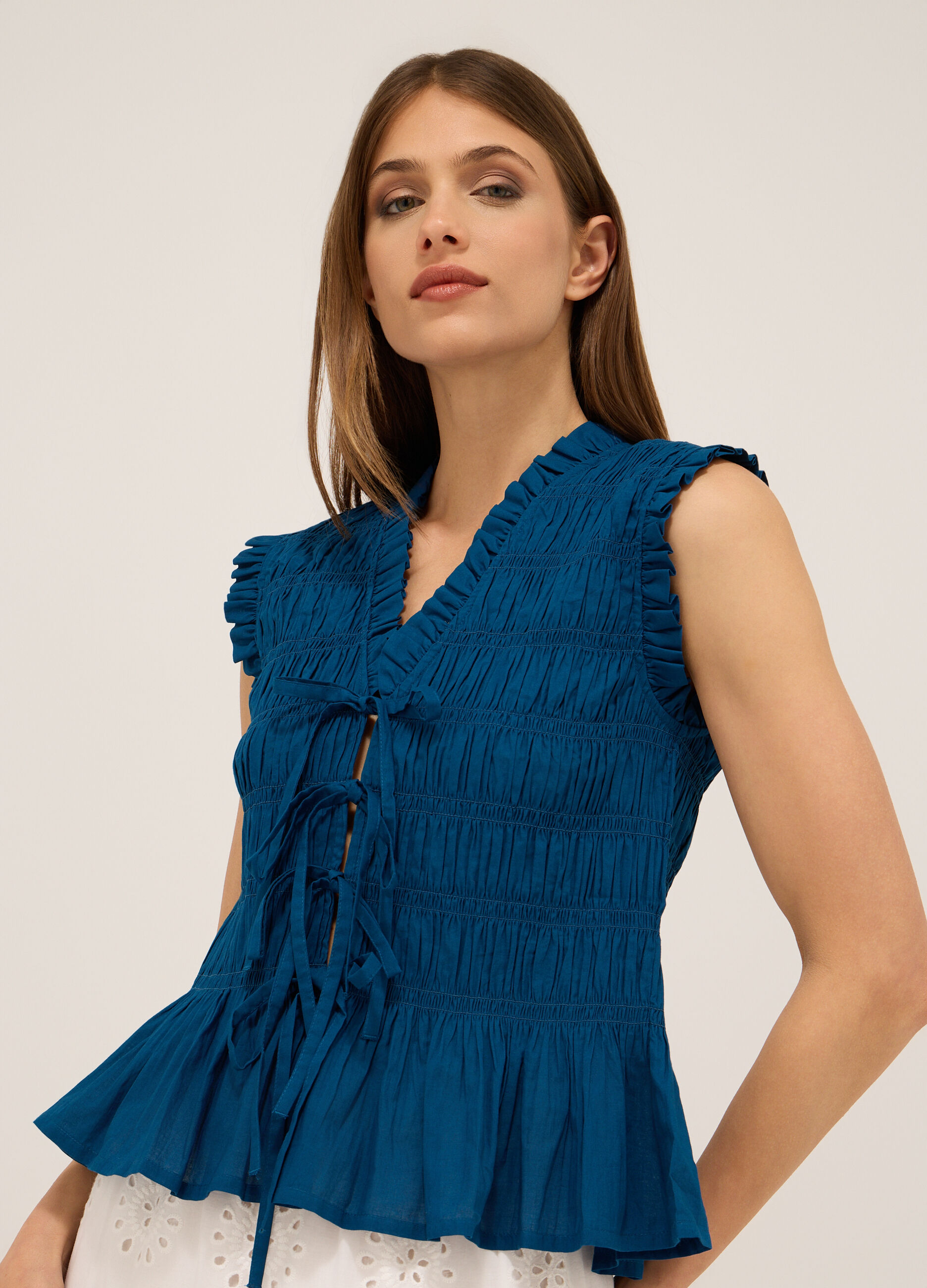 Camicia in puro cotone donna_2