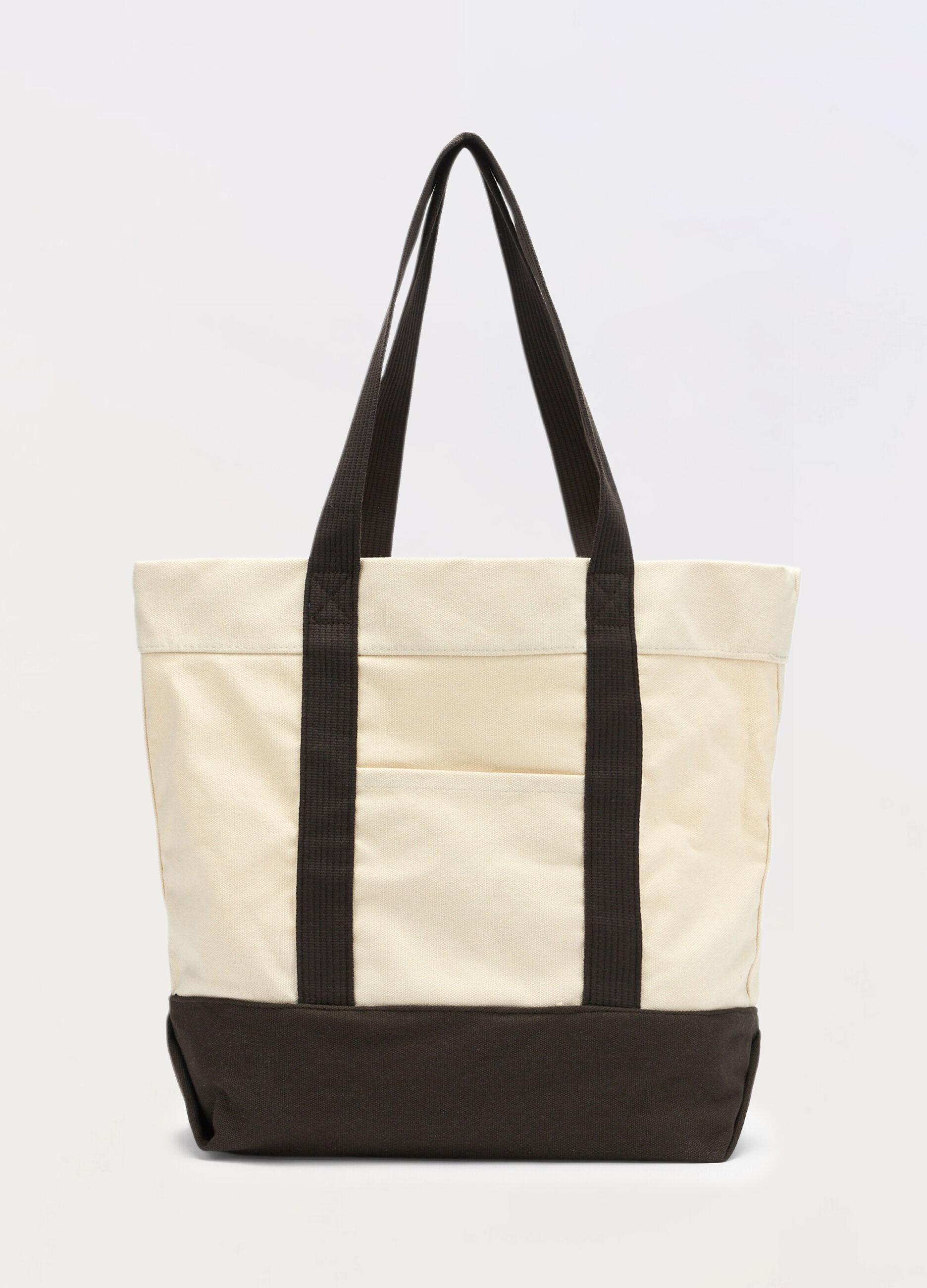 Tote bag in tela di cotone uomo_0