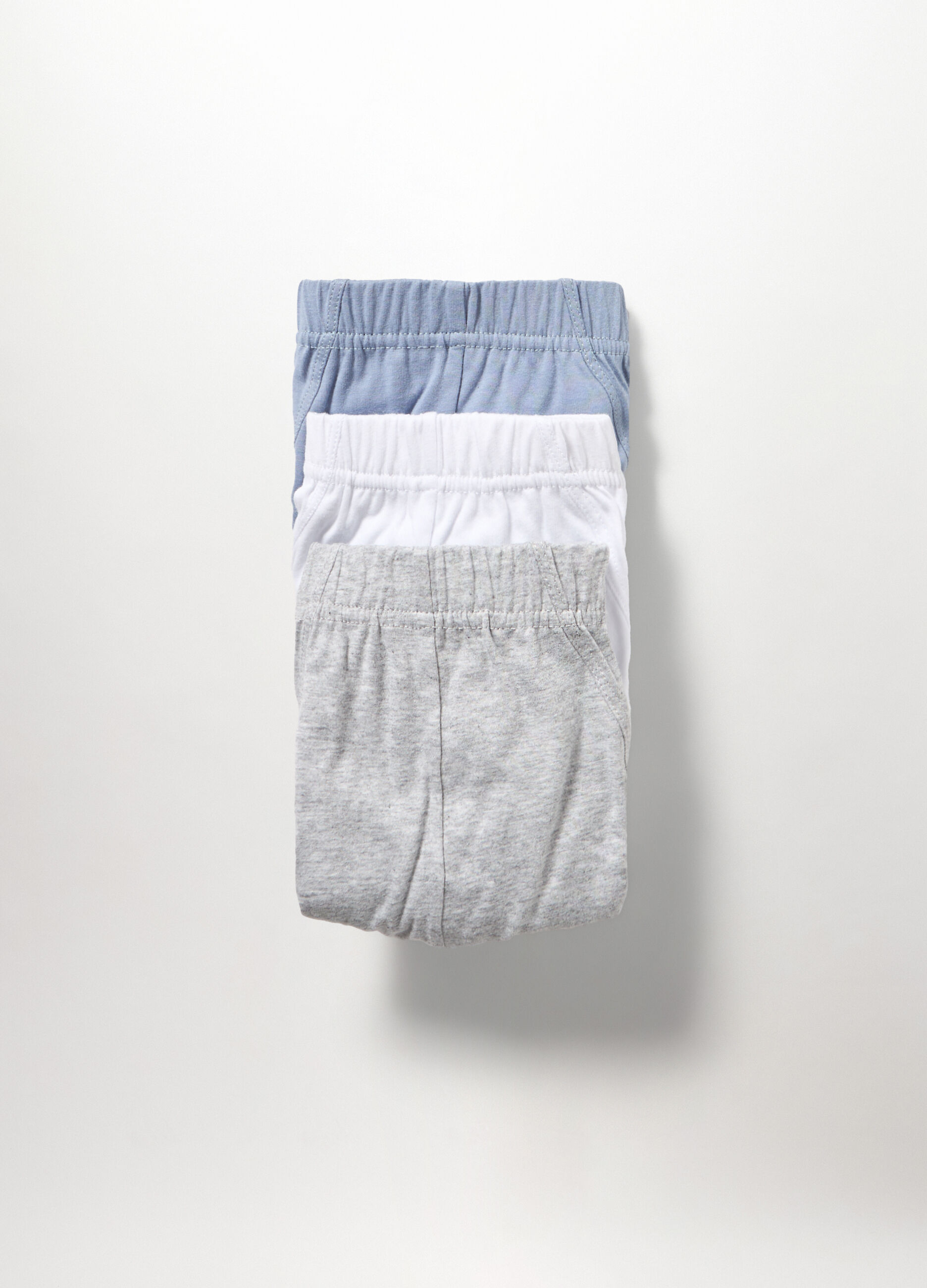 3 pack slip in jersey di cotone multicolor uomo_0