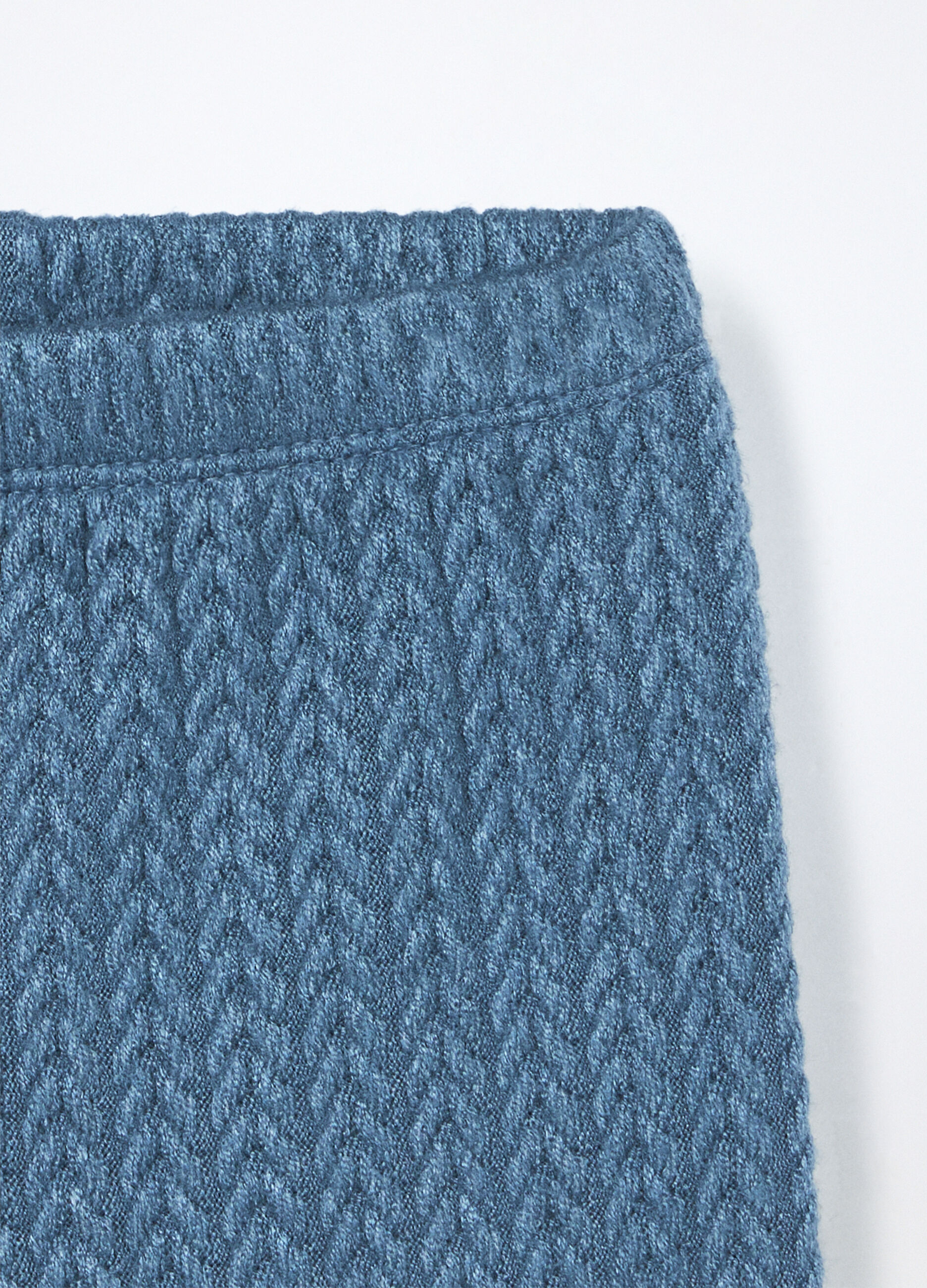 Set in velour di misto cotone neonato_3