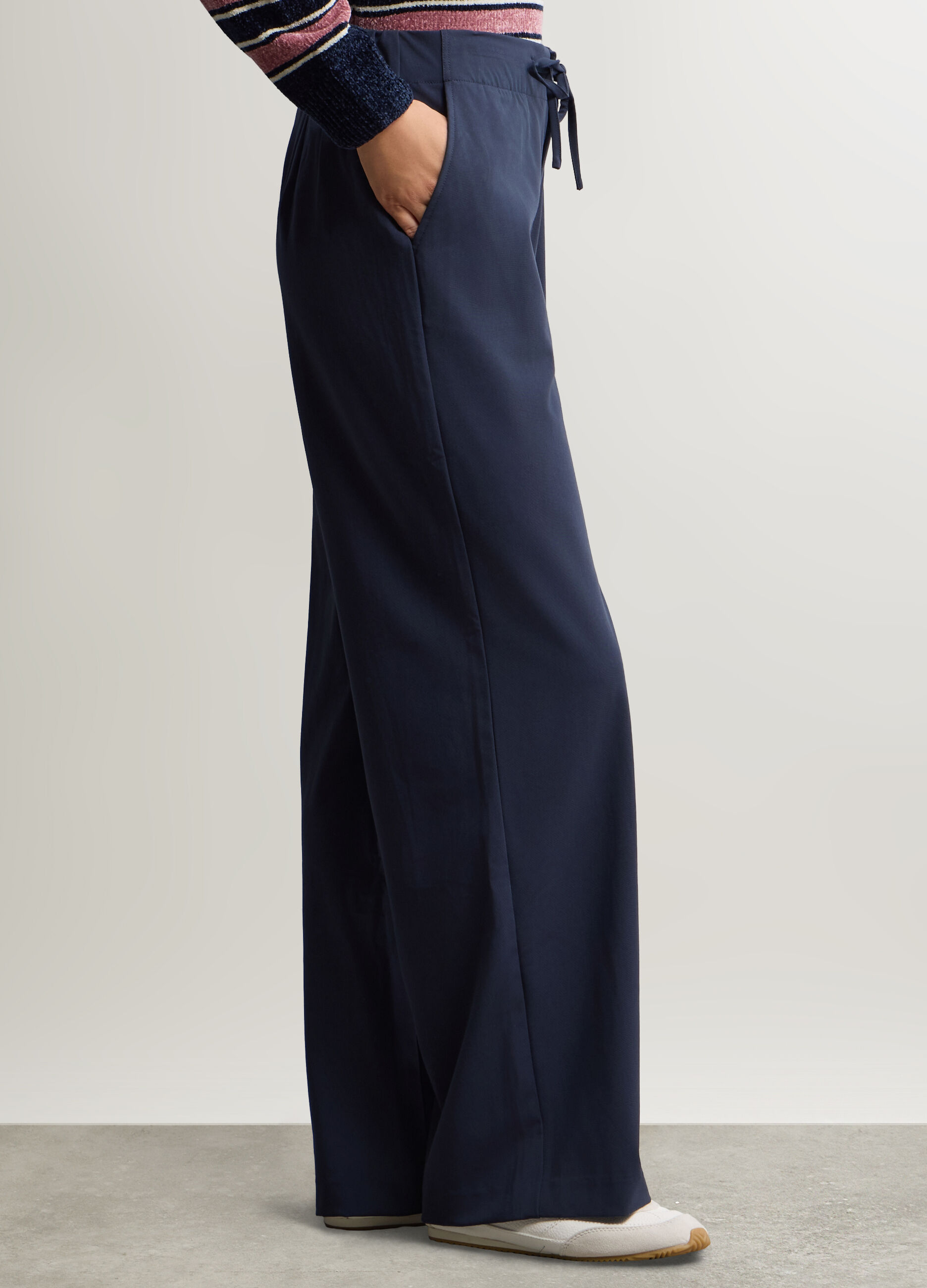 Jogger Fit Regular misto viscosa stretch donna_1