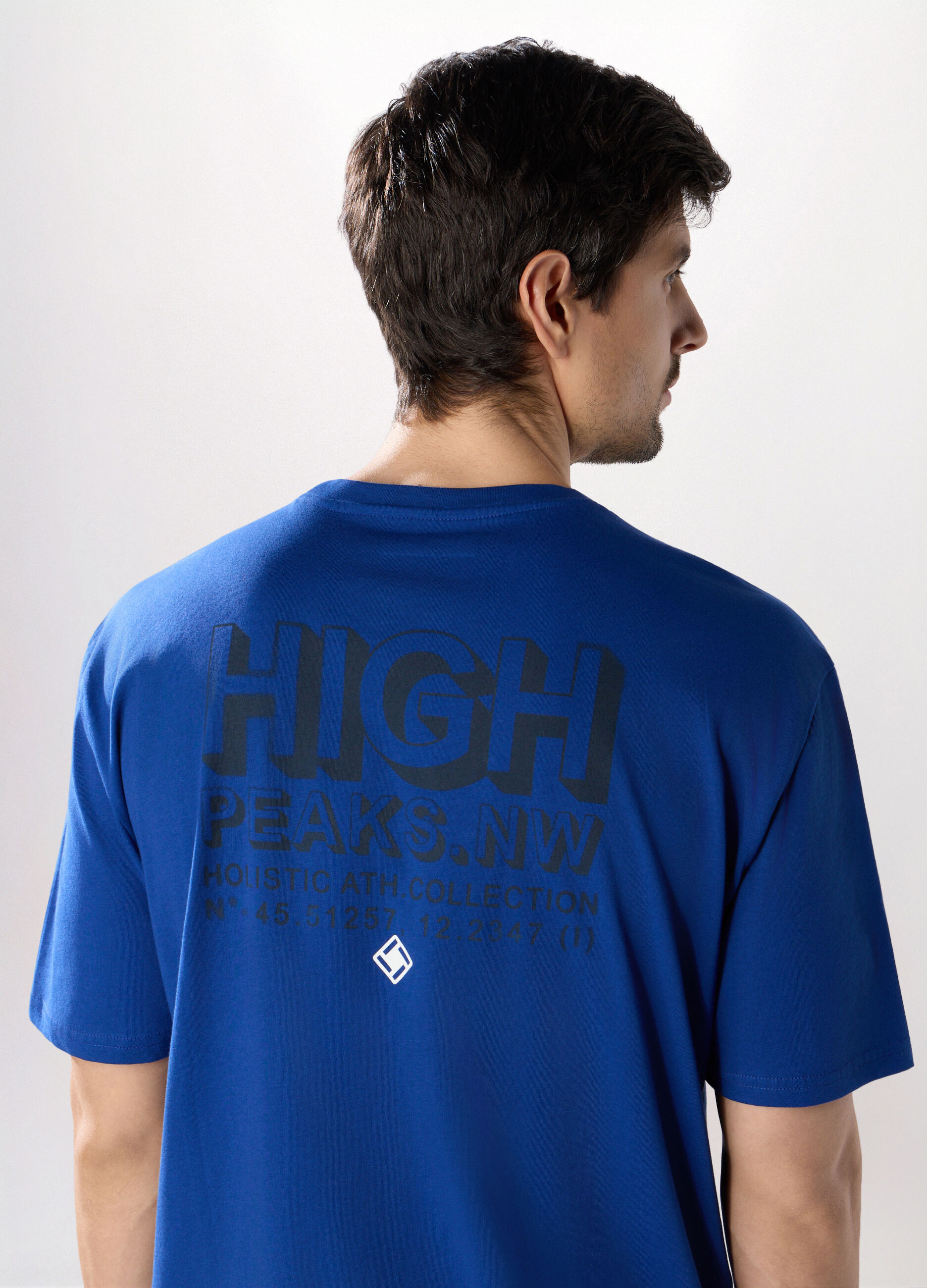 T-shirt sportiva in puro cotone uomo_2
