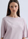 Pigiama lungo in cotone misto viscosa donna_2