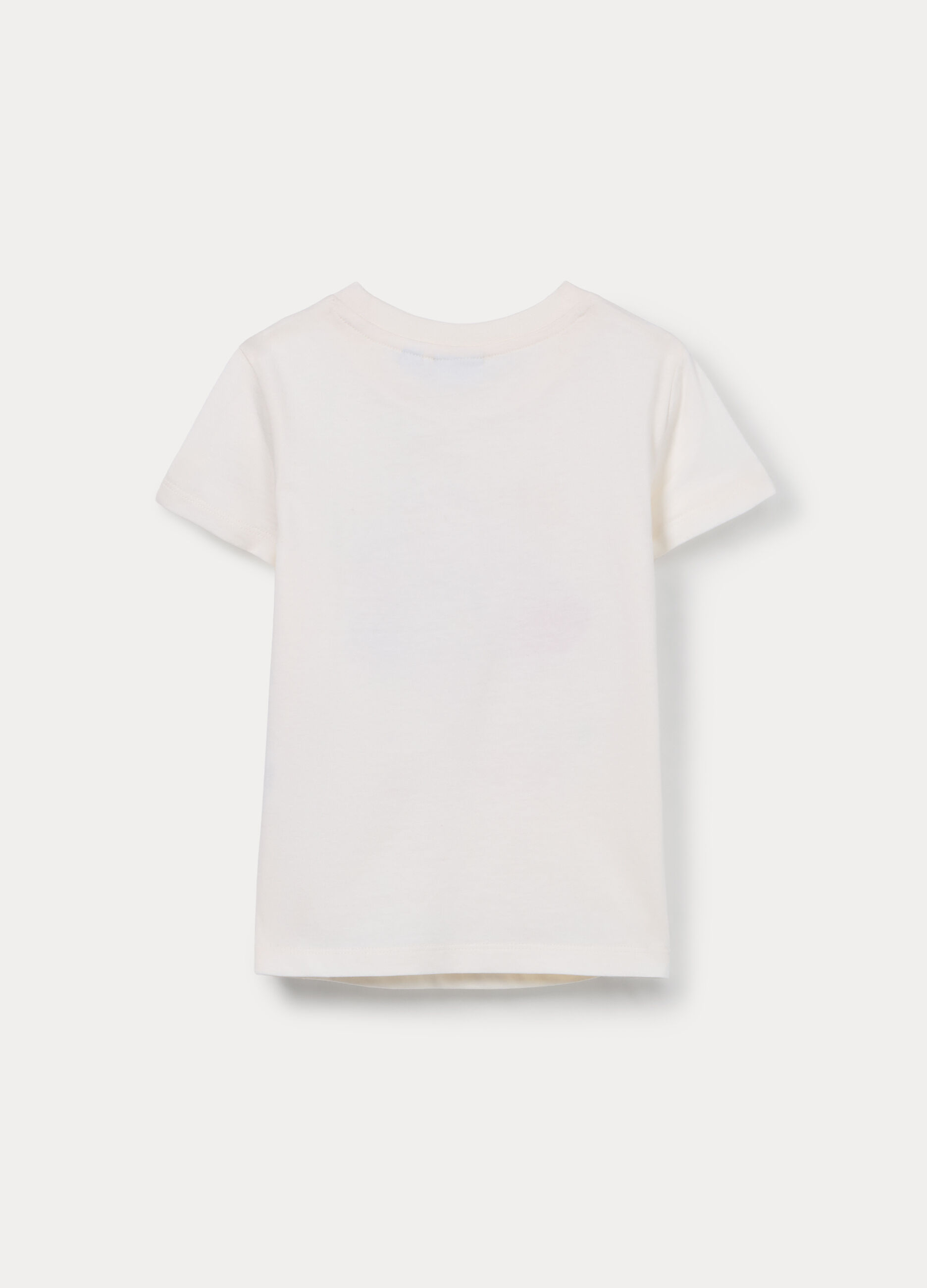 T-shirt in jersey di puro cotone bambina_1