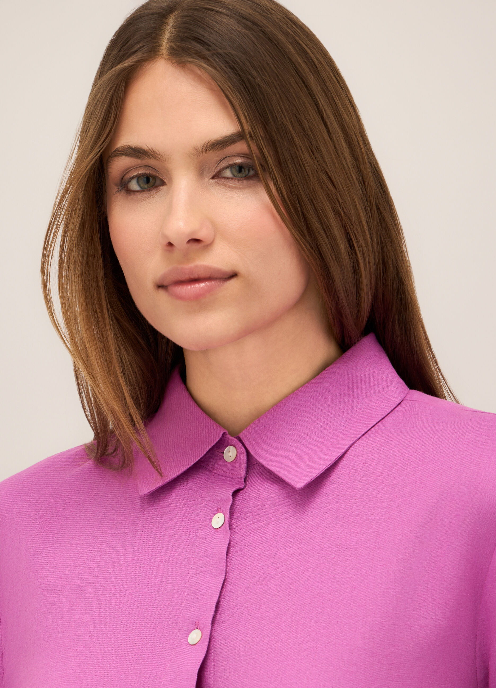 Camicia misto lino donna_2