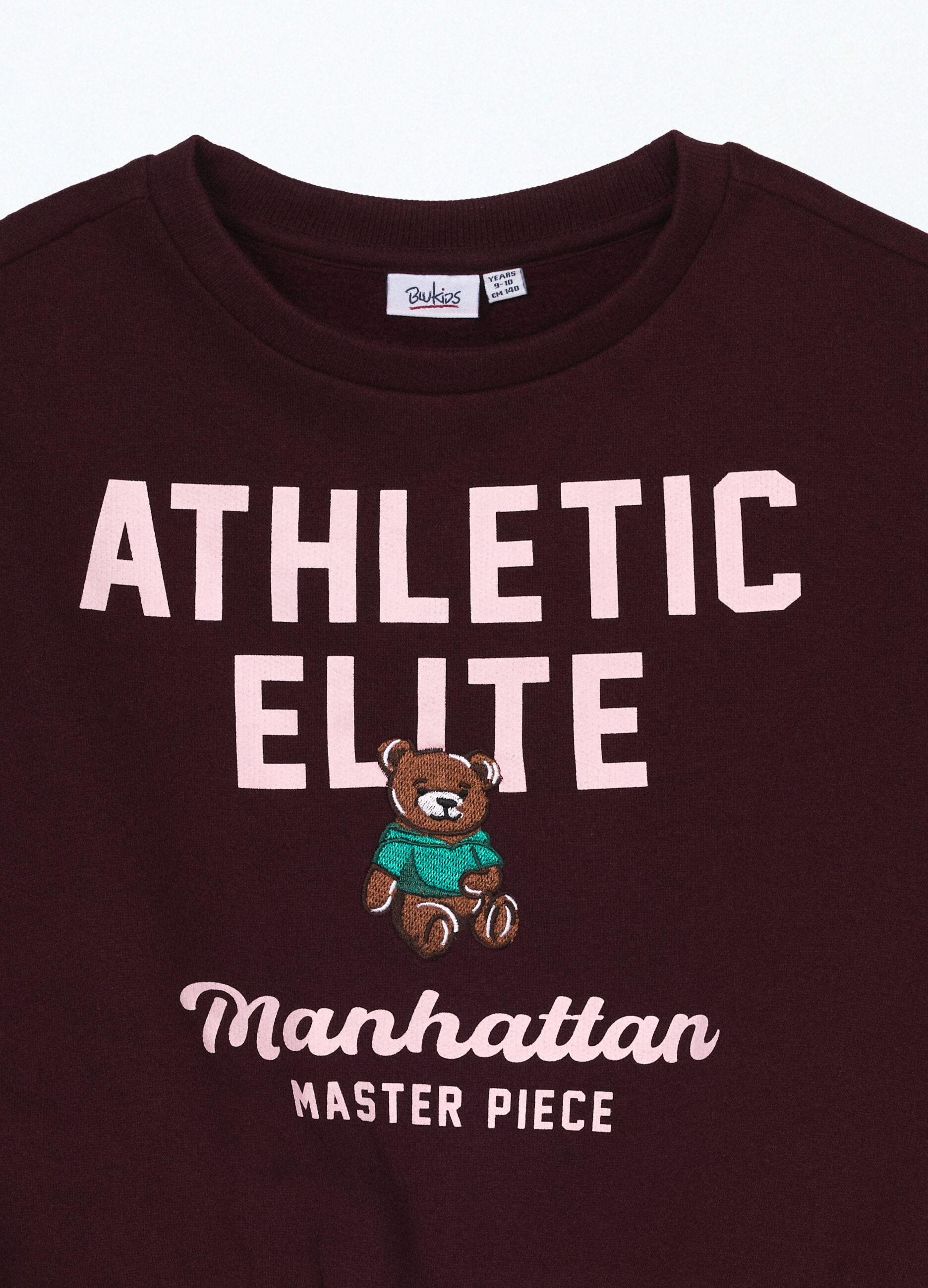 Felpa misto cotone ragazza_2