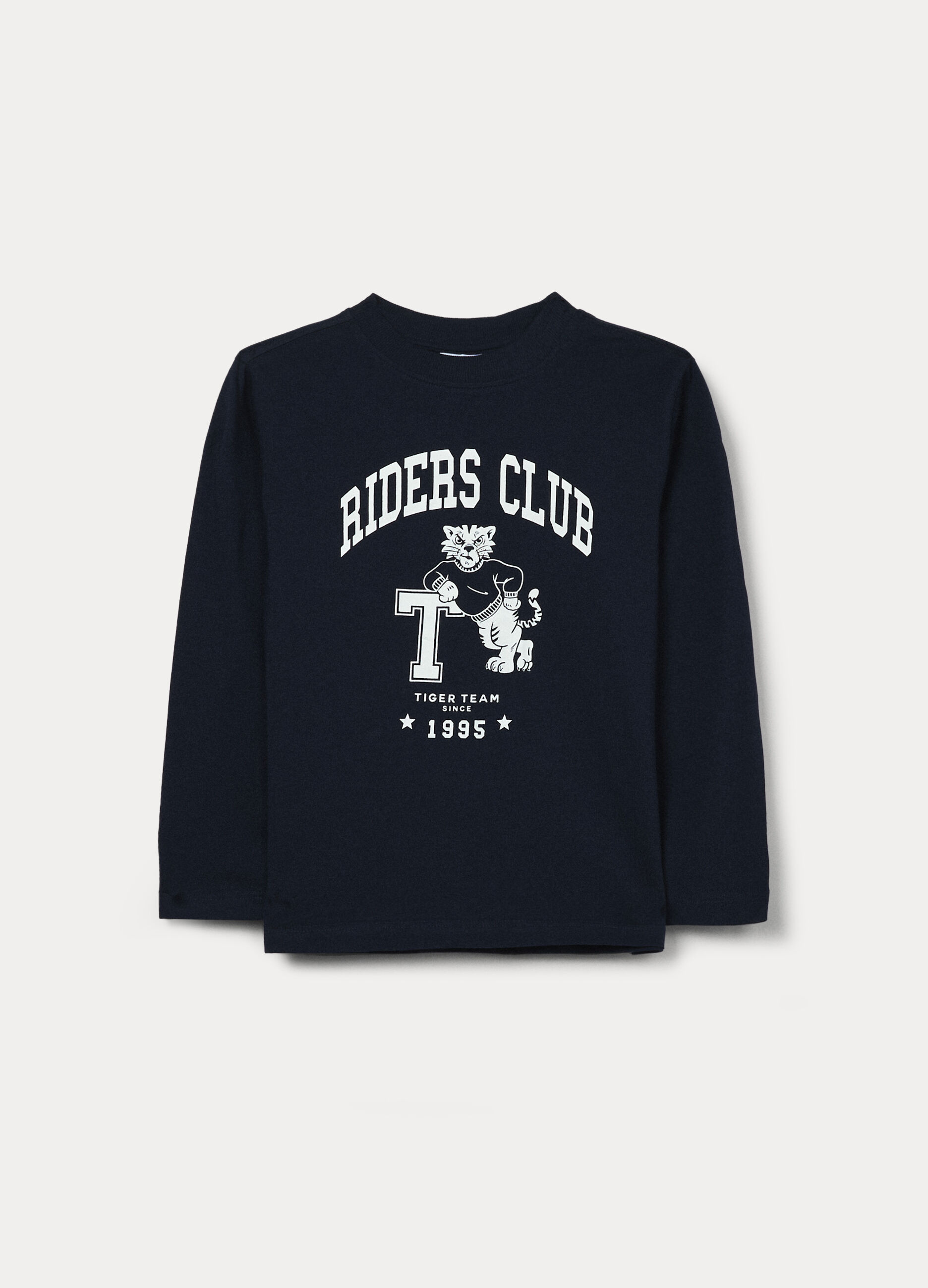 T-shirt in jersey di puro cotone bambino_0