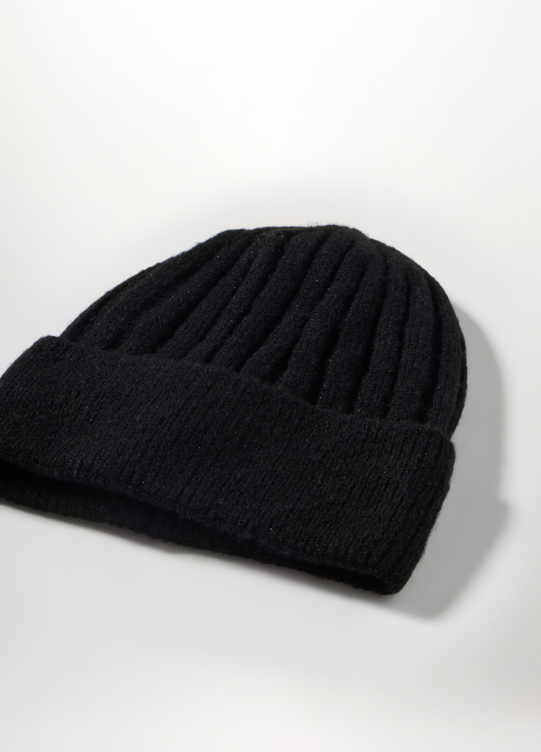 Berretto con filo lurex donna_2