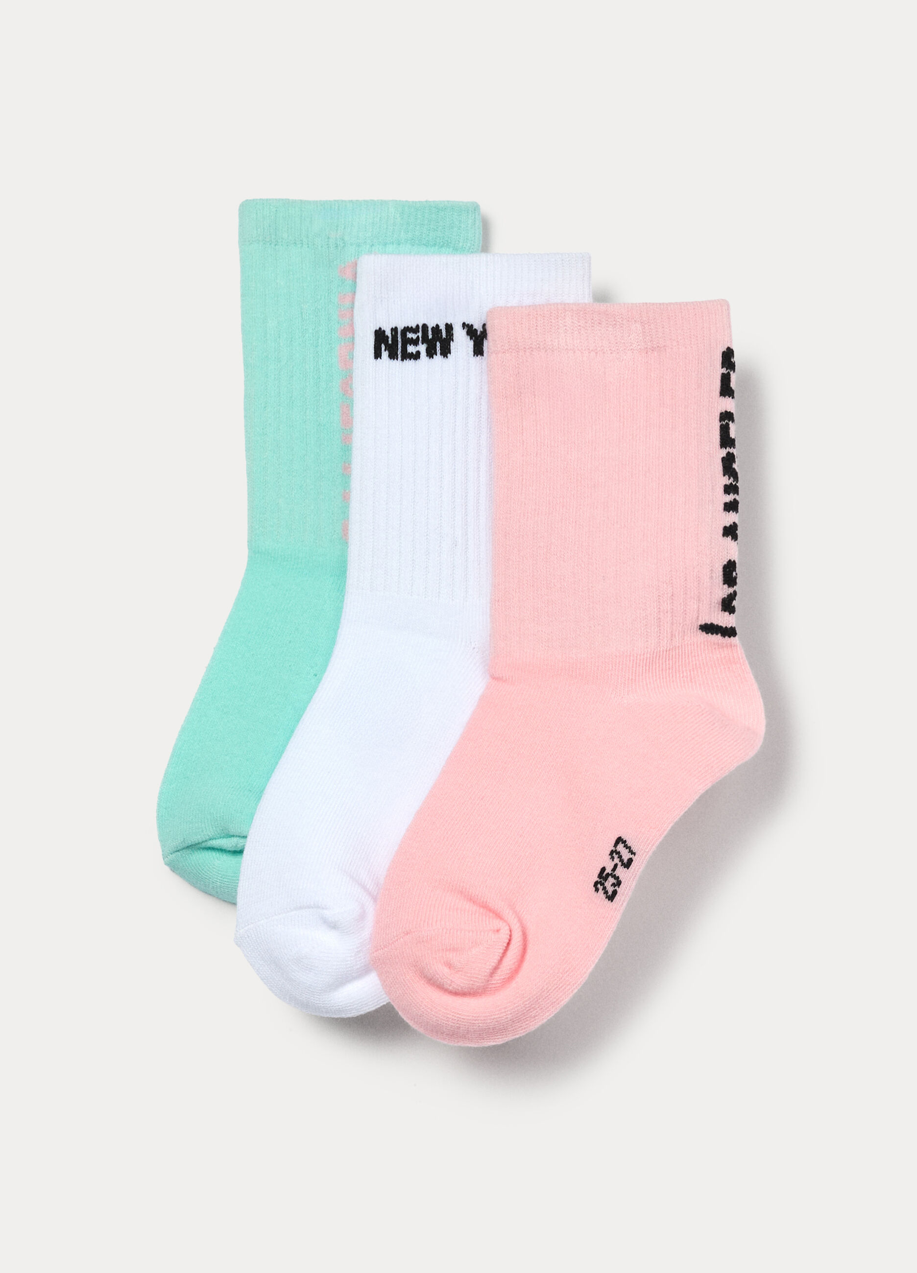 Pack 3 calze corte misto cotone_0