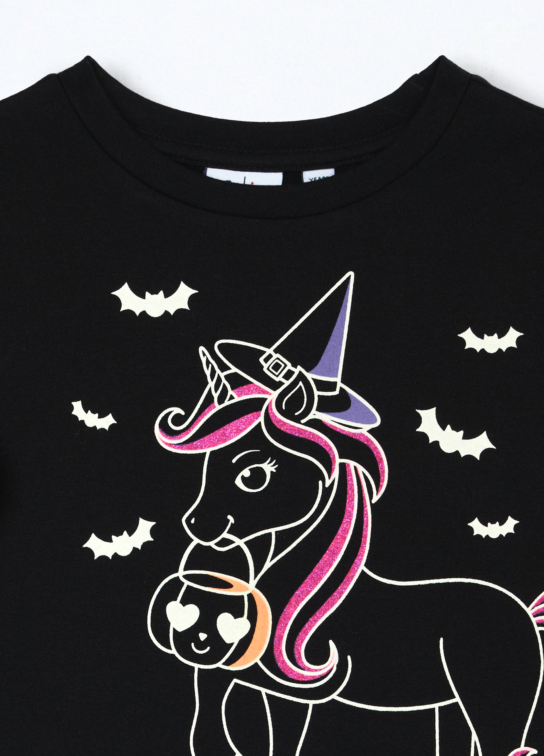 Vestito in cotone stretch fleece bambina_2