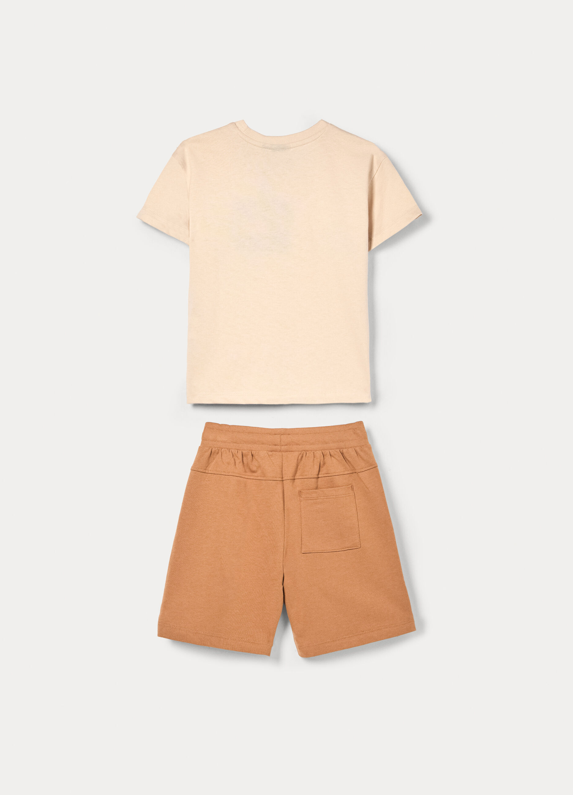 Jogging set Jurassic World in jersey di puro cotone bambino_1