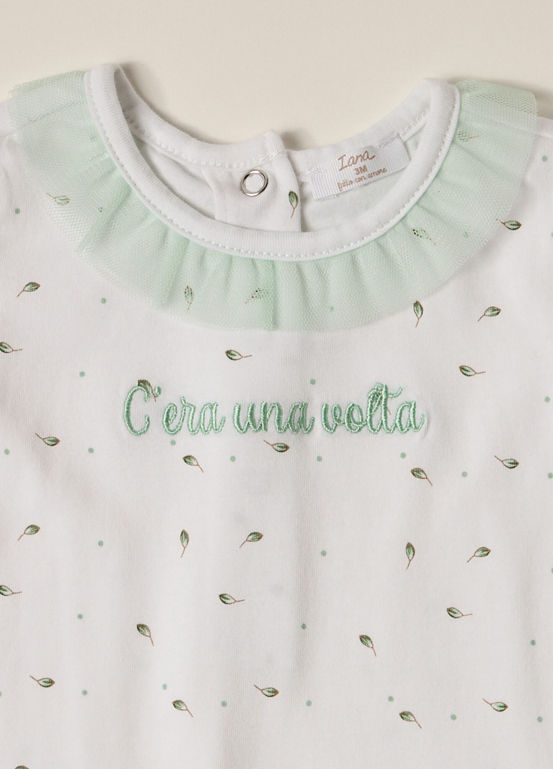 Body in jersey di cotone stretch IANA neonata_1